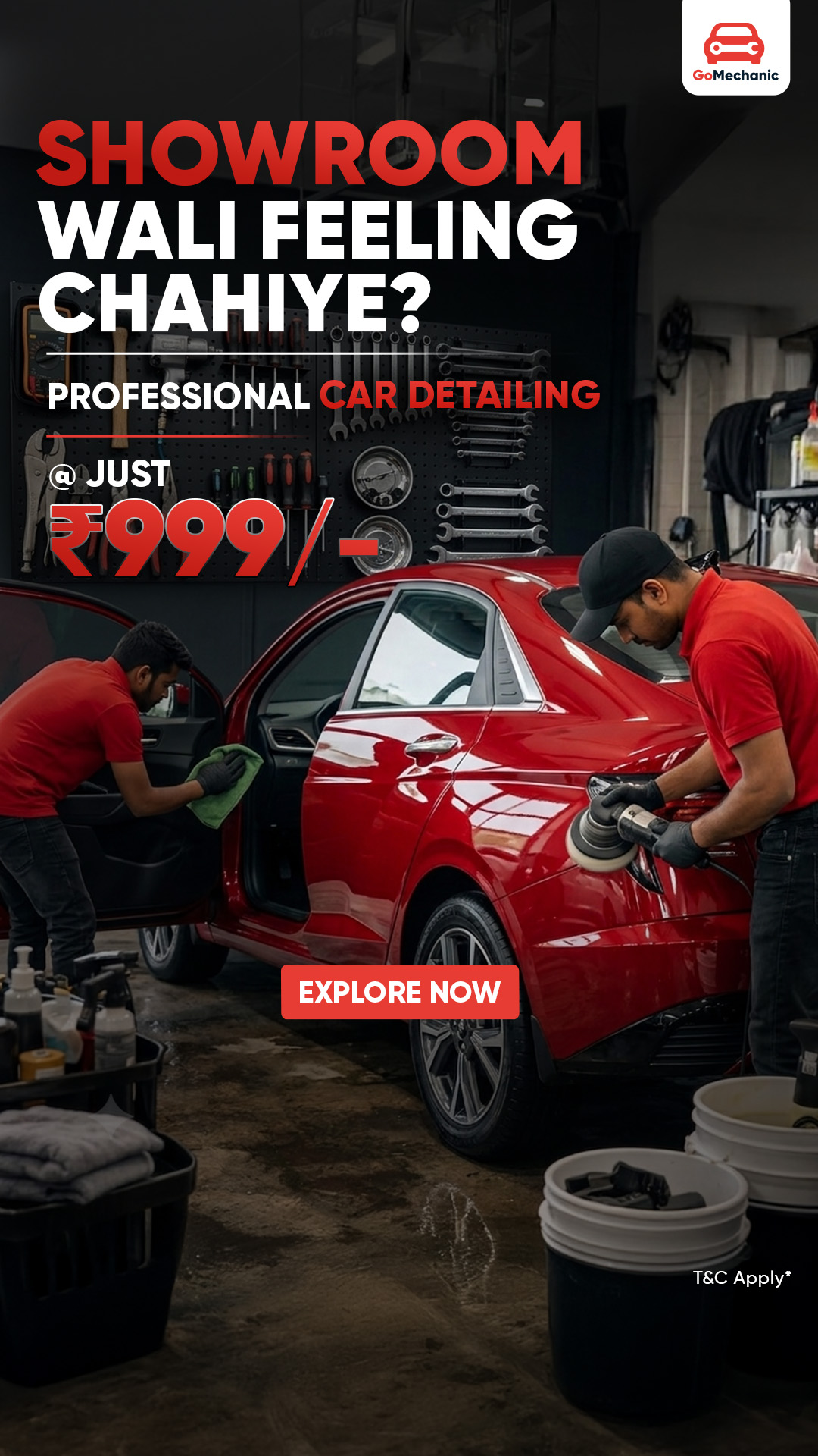 GoMechanic Facebook ad from Jul 28, 2026