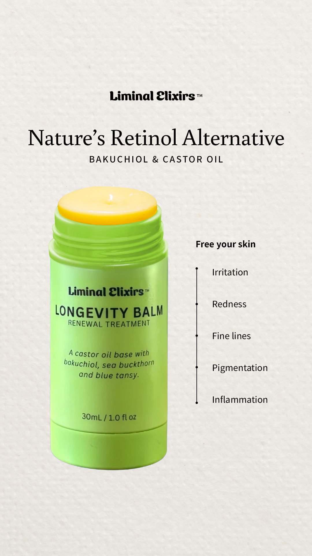 Liminal Elixir Facebook ad