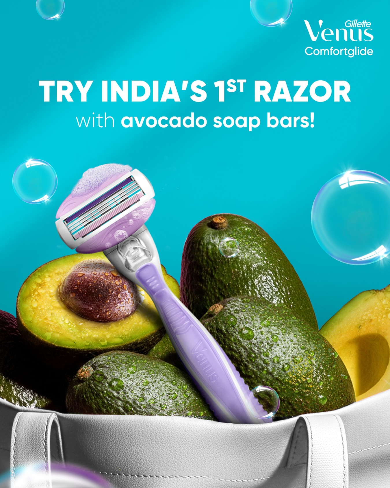 Venus Gillette India Facebook ad