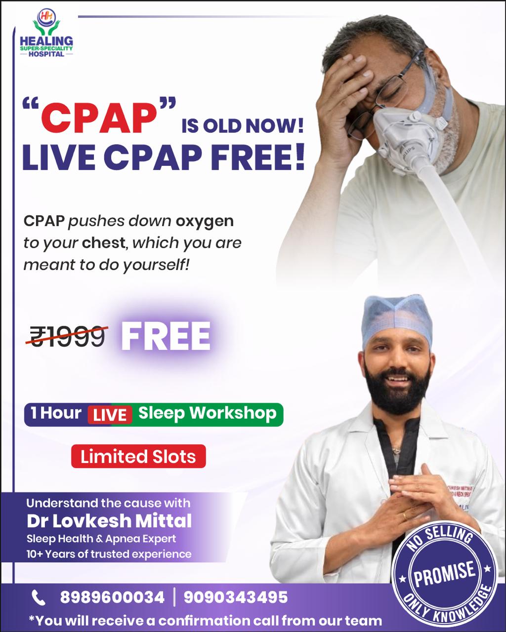 Doctor Deep Sleep Facebook ad: Free Live Sleep Workshop - BOOK NOW