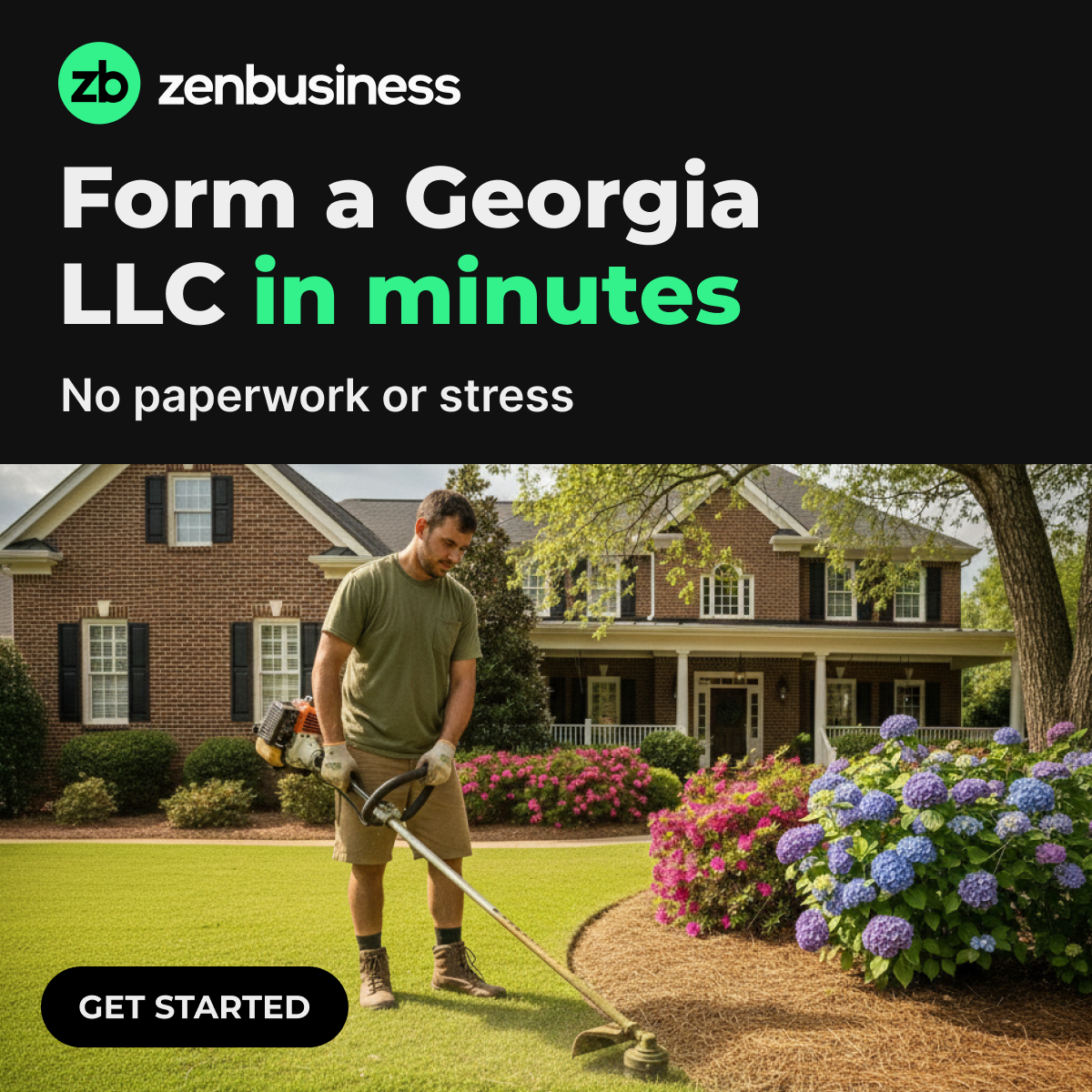 ZenBusiness Facebook ad