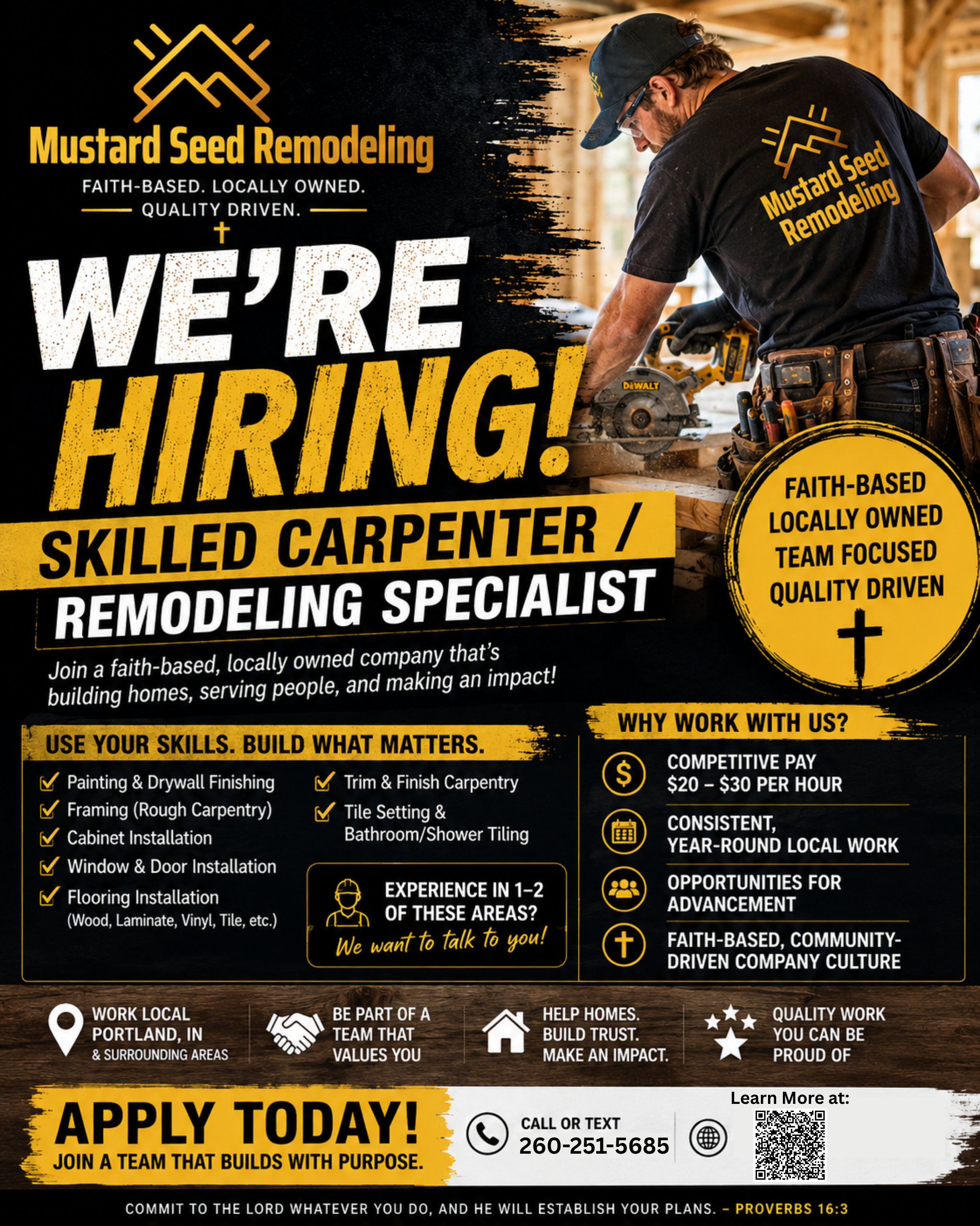 Mustard Seed Remodeling Facebook ad