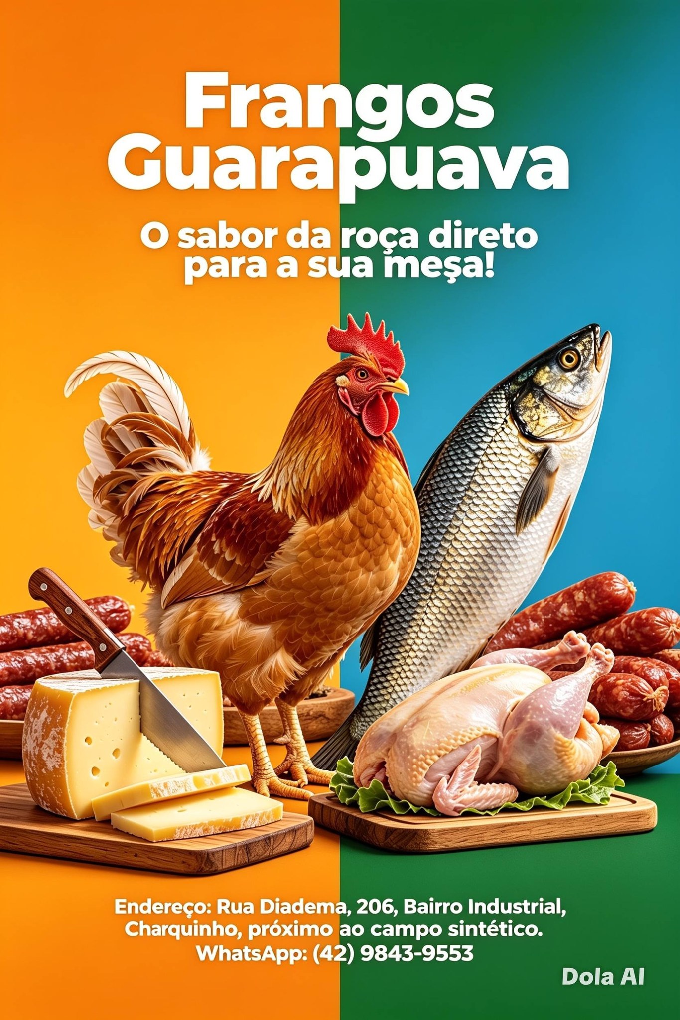 Frangos Guarapuava Facebook ad
