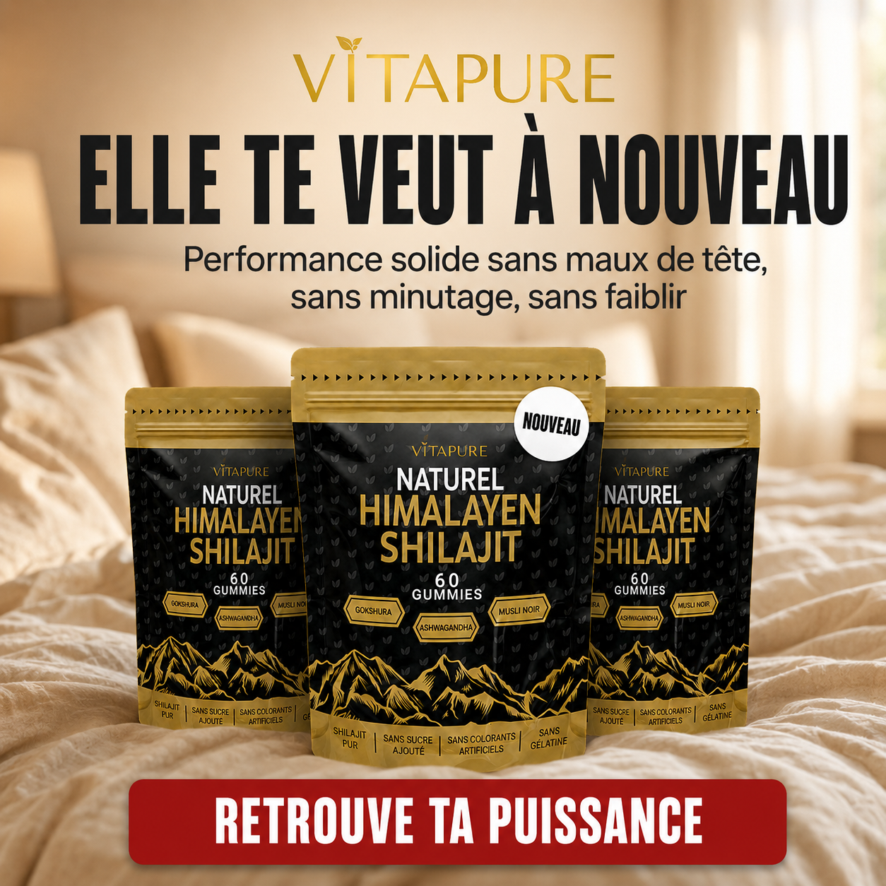Vitalité France Magazine Facebook ad: Le Secret des Hommes Diabétiques Devient Viral pour une…