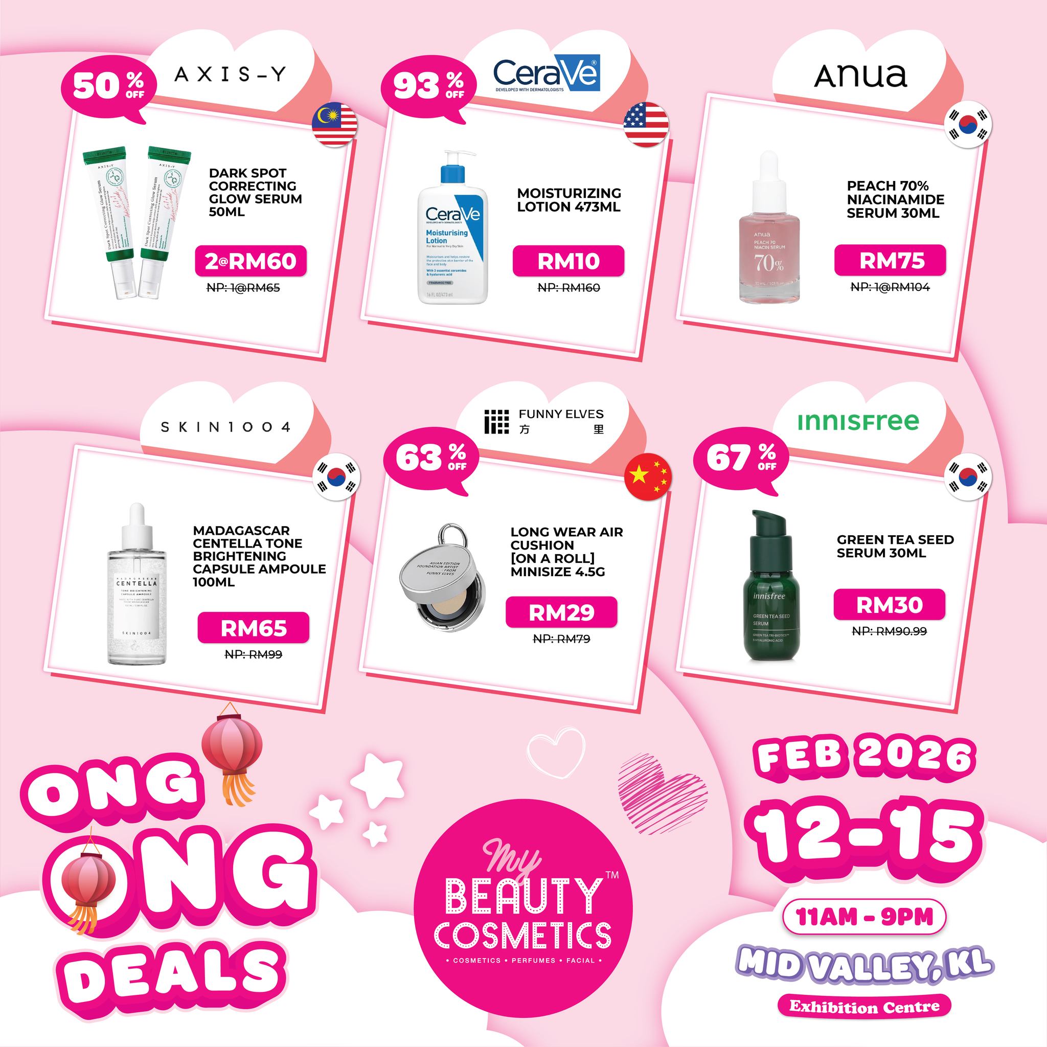 My Beauty & Cosmetics Facebook ad: Who doesnโt love a good deal?