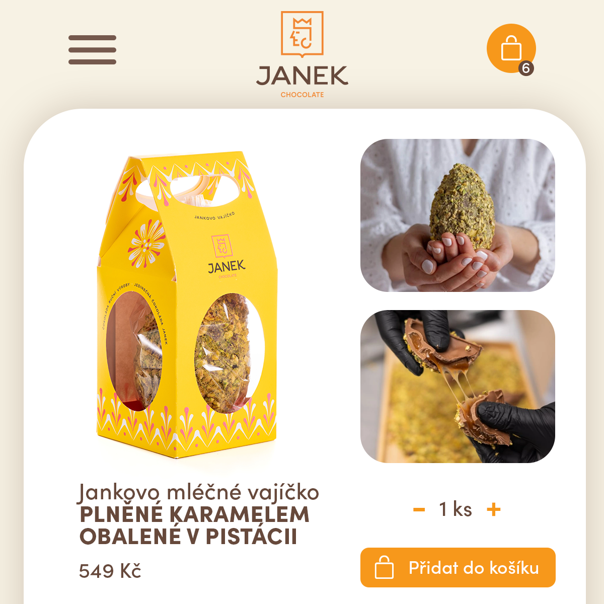 Čokoládovna JANEK Facebook ad
