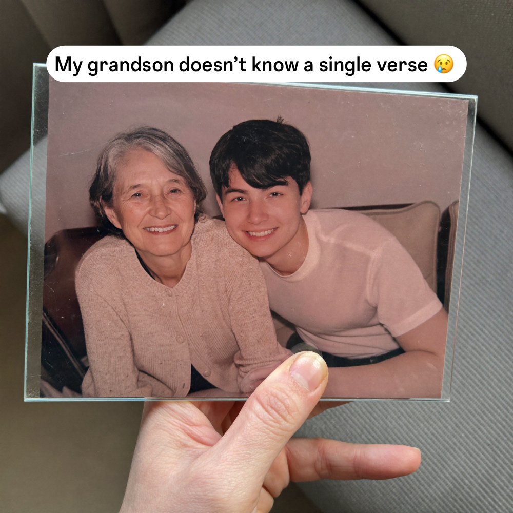 Grandparents of Faith Facebook ad: Grandparents, read this if you value your faith