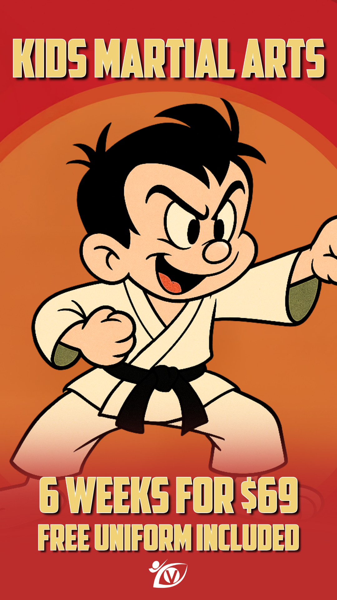 Vision Martial Arts-Morrisville Facebook ad
