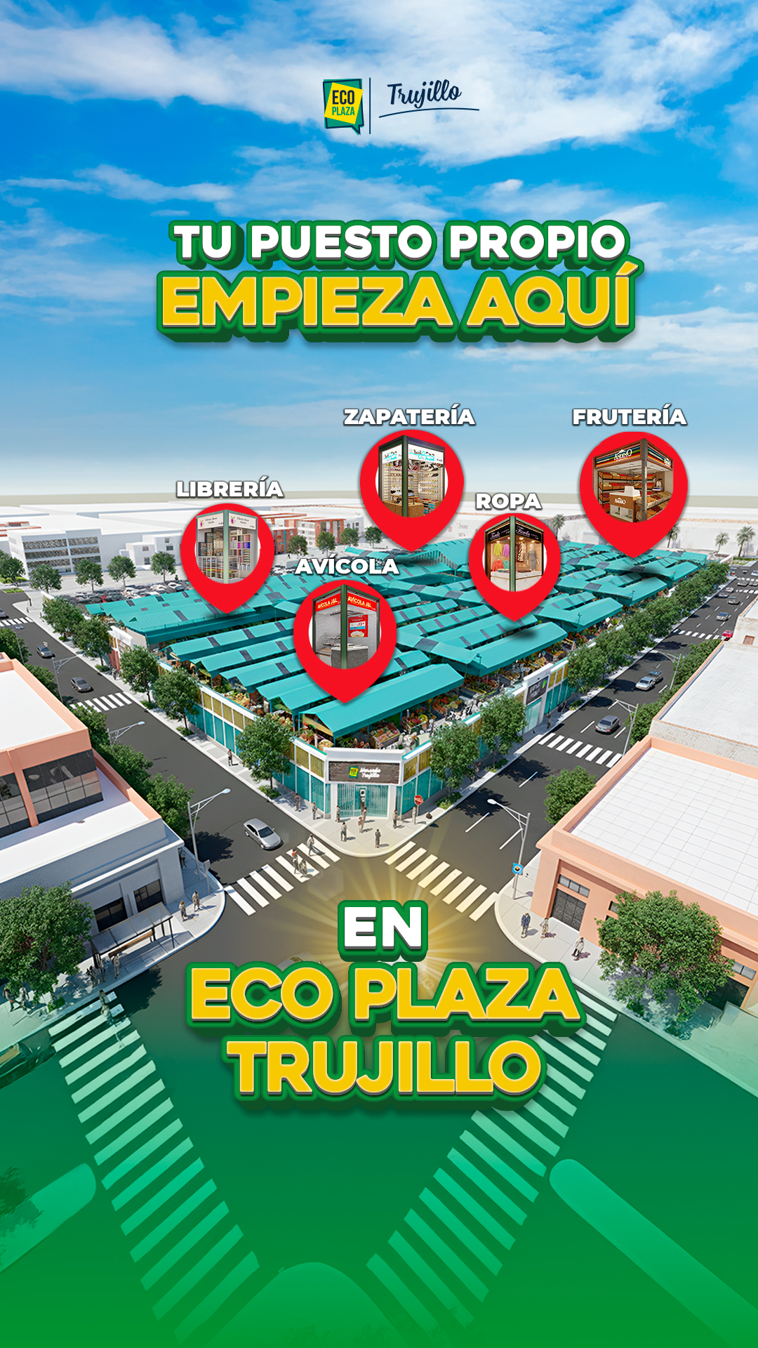 Eco Plaza Trujillo Facebook ad from Jun 6, 2026