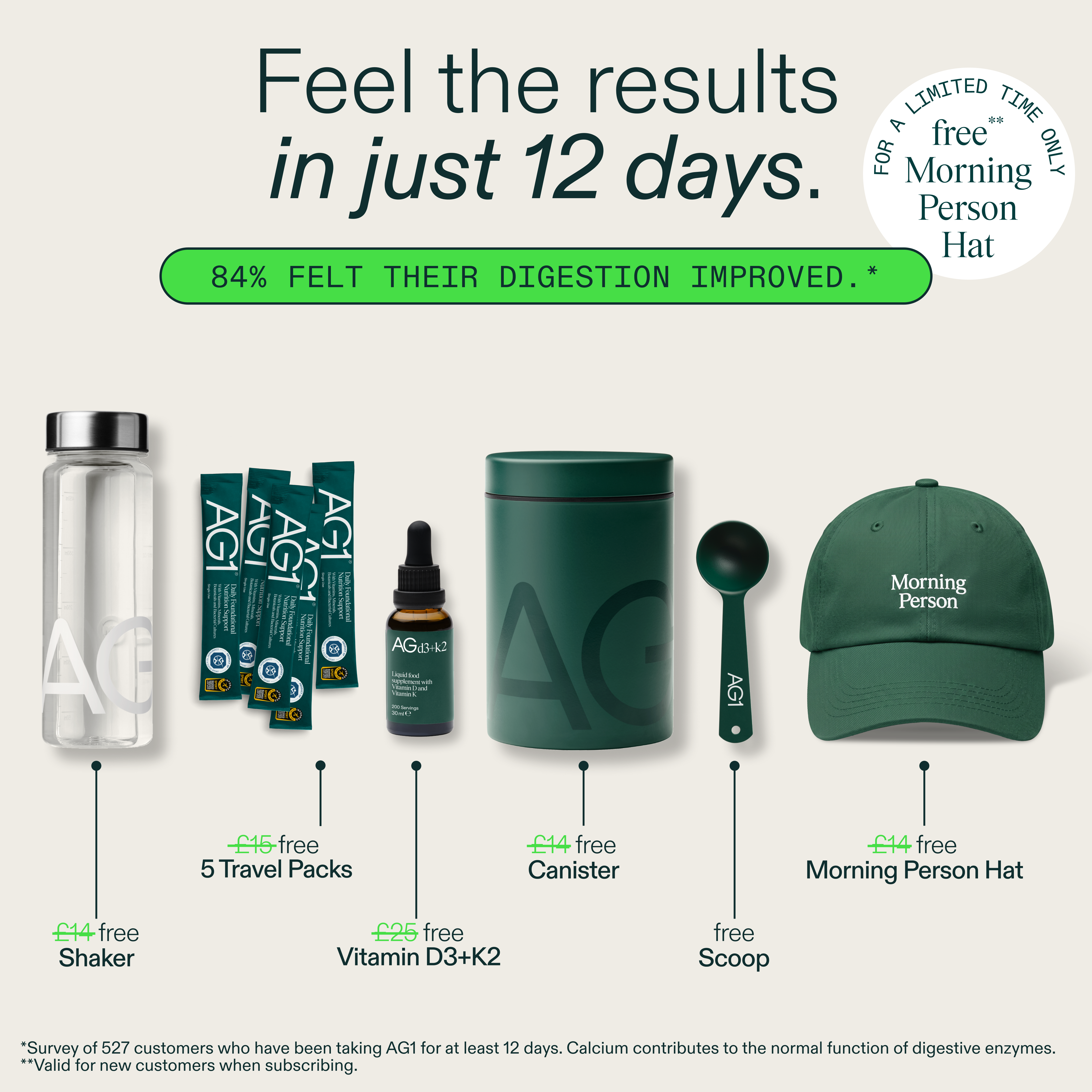 AG1 by Athletic Greens Facebook ad