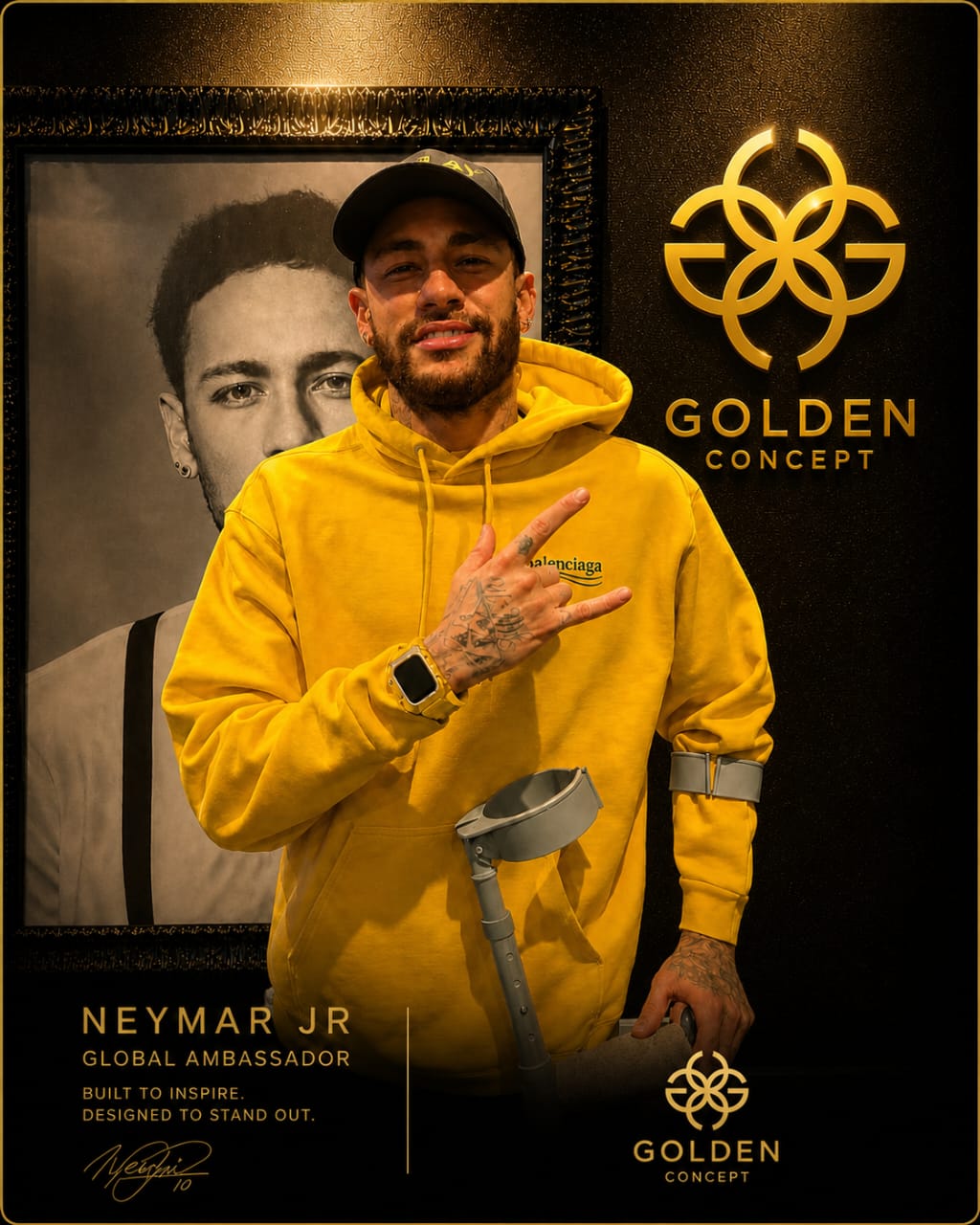 Golden Concept Malaysia Facebook ad: From the pocket to the wrist.