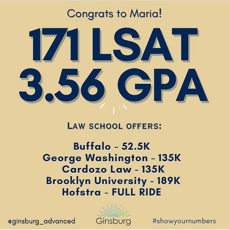 Ginsburg Advanced Tutoring Facebook ad