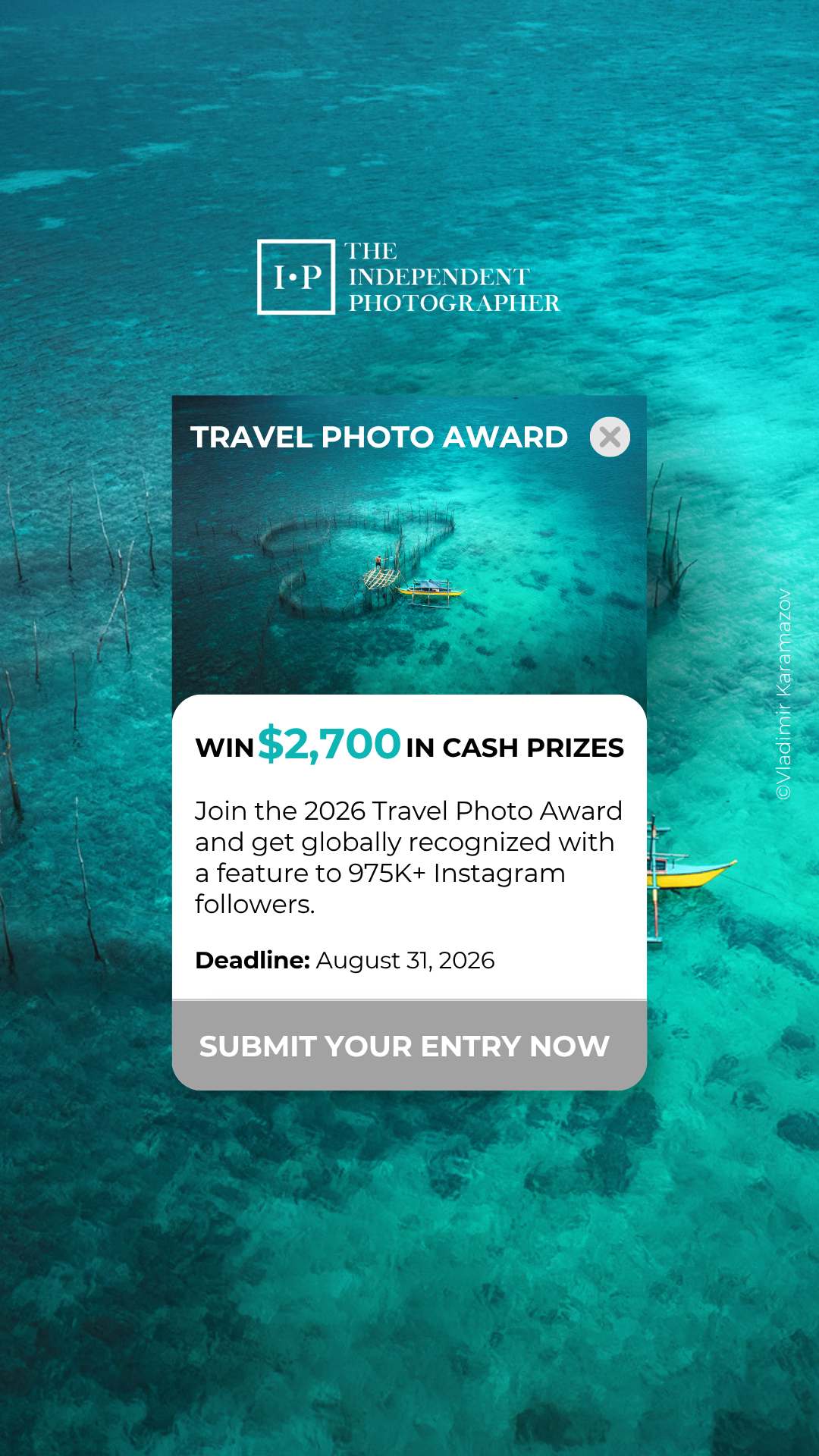 The Independent Photographer Facebook ad from Jul 3, 2026