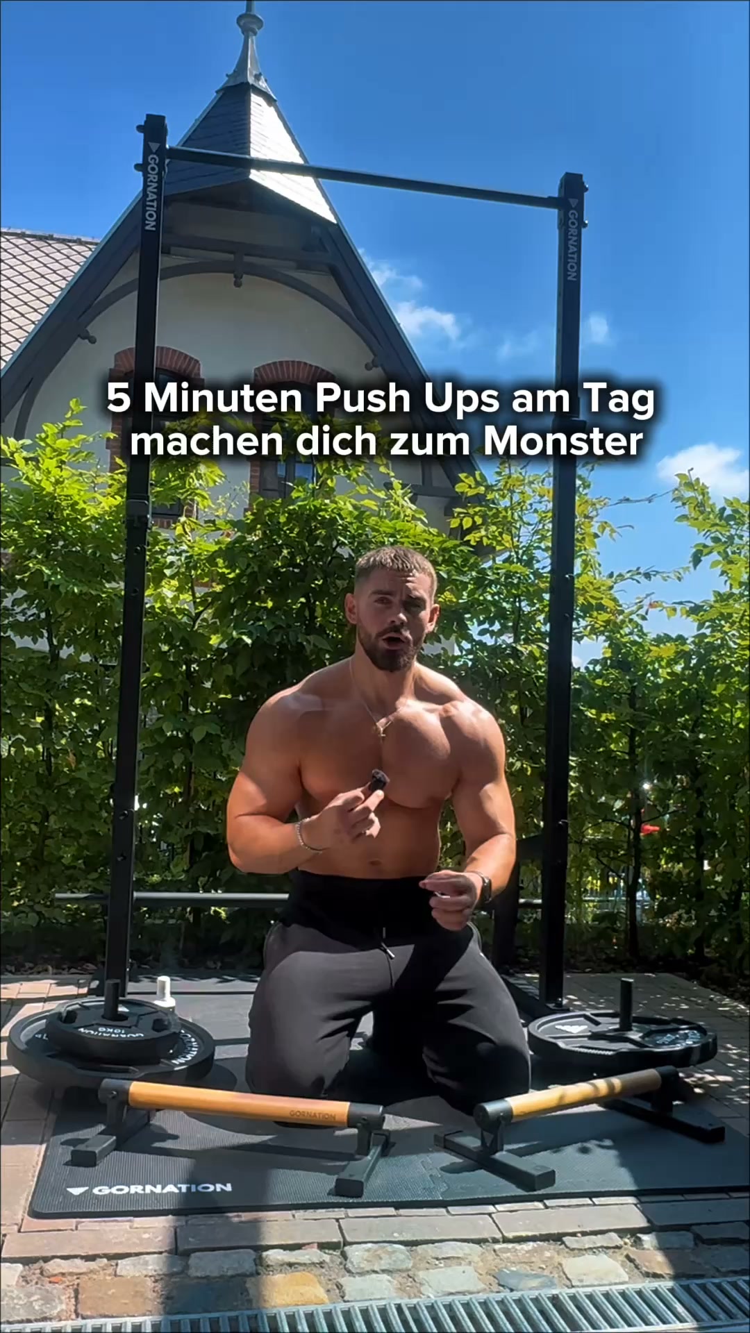 GORNATION Facebook ad: Equipment Designed in Germany!