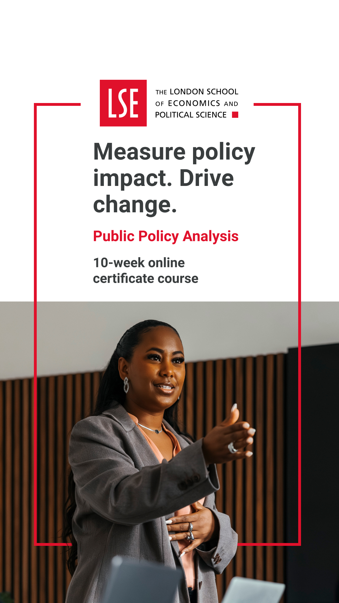 The London School of Economics and Political Science - LSE Facebook ad