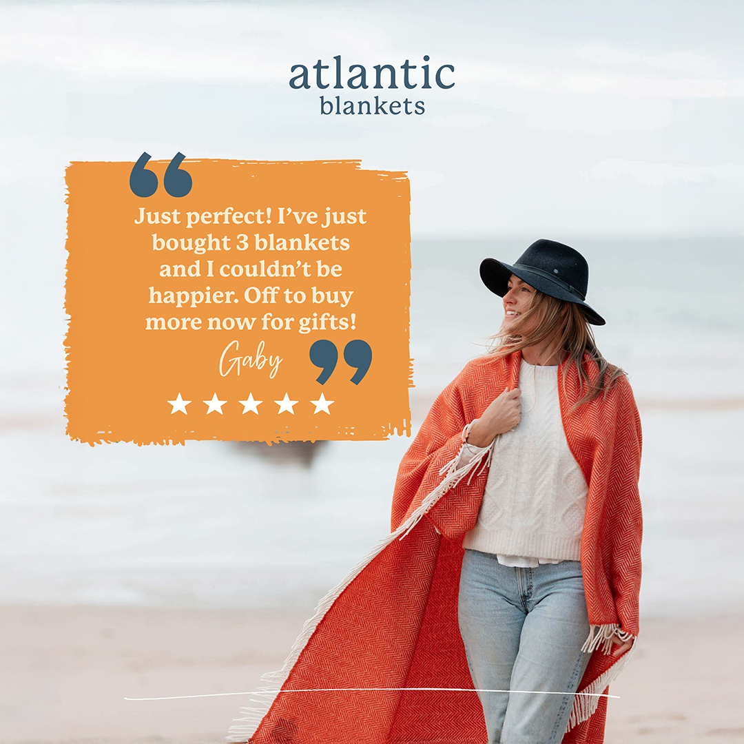 Atlantic Blankets Facebook ad