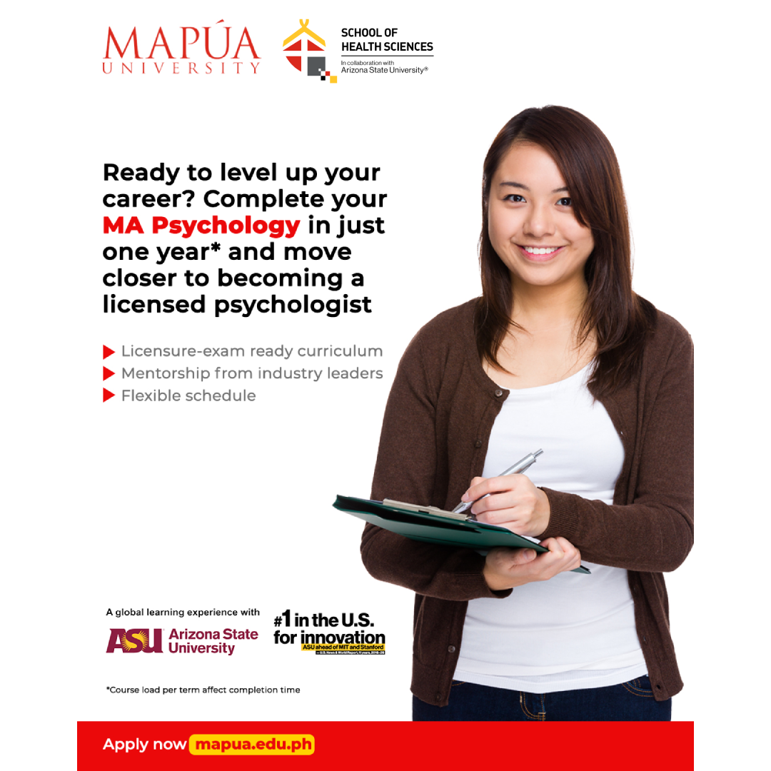 Mapúa School of Health Sciences Facebook ad from Feb 18, 2026