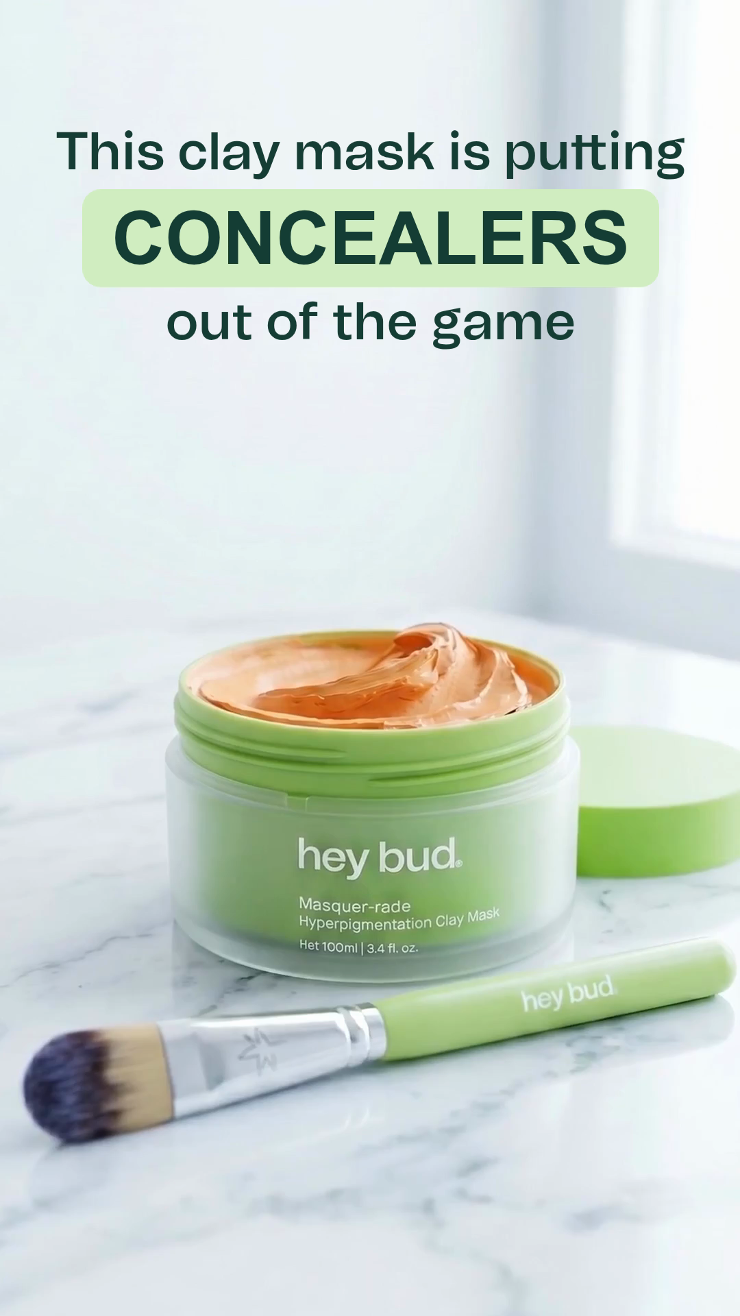 Hey Bud Skincare Facebook ad