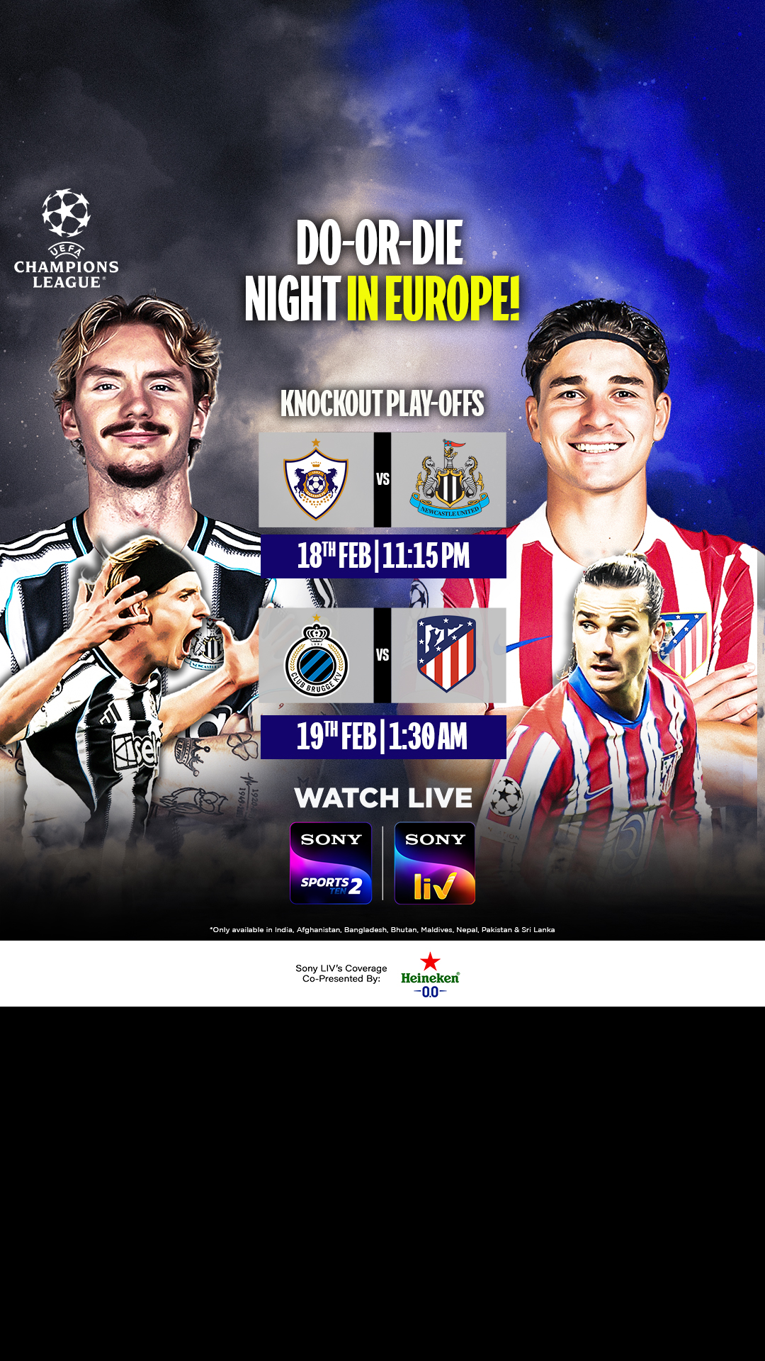 Sony LIV Facebook ad from Feb 17, 2026