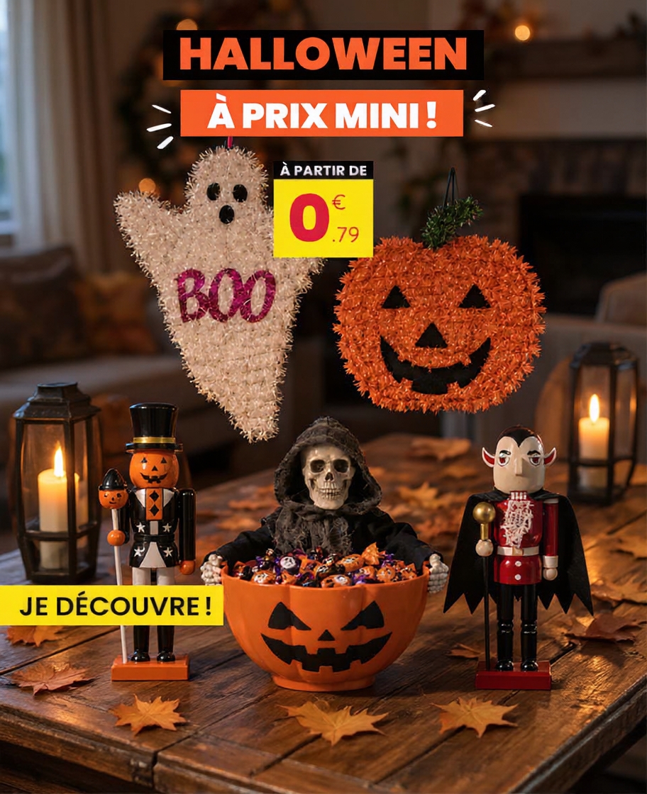 Stokomani Facebook ad: Halloween est arrivé!