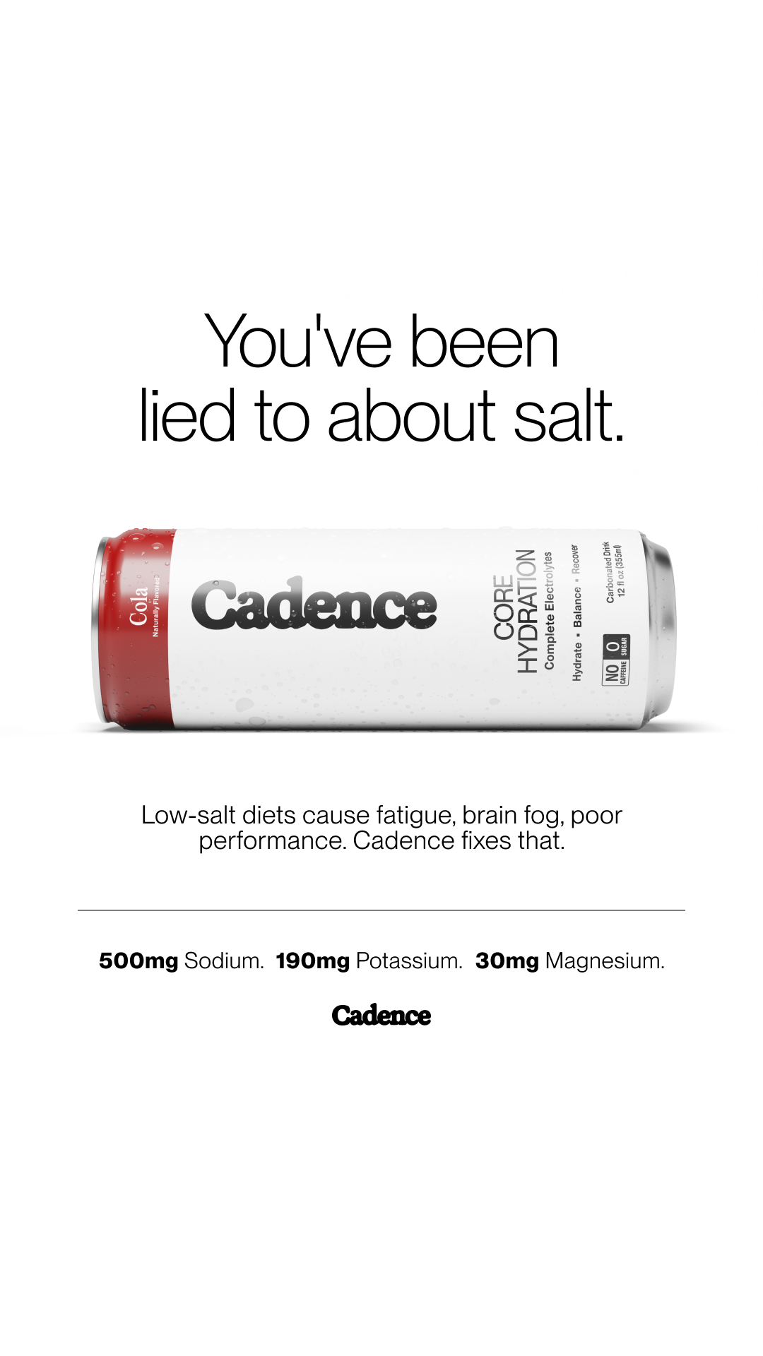 Use Cadence Facebook ad
