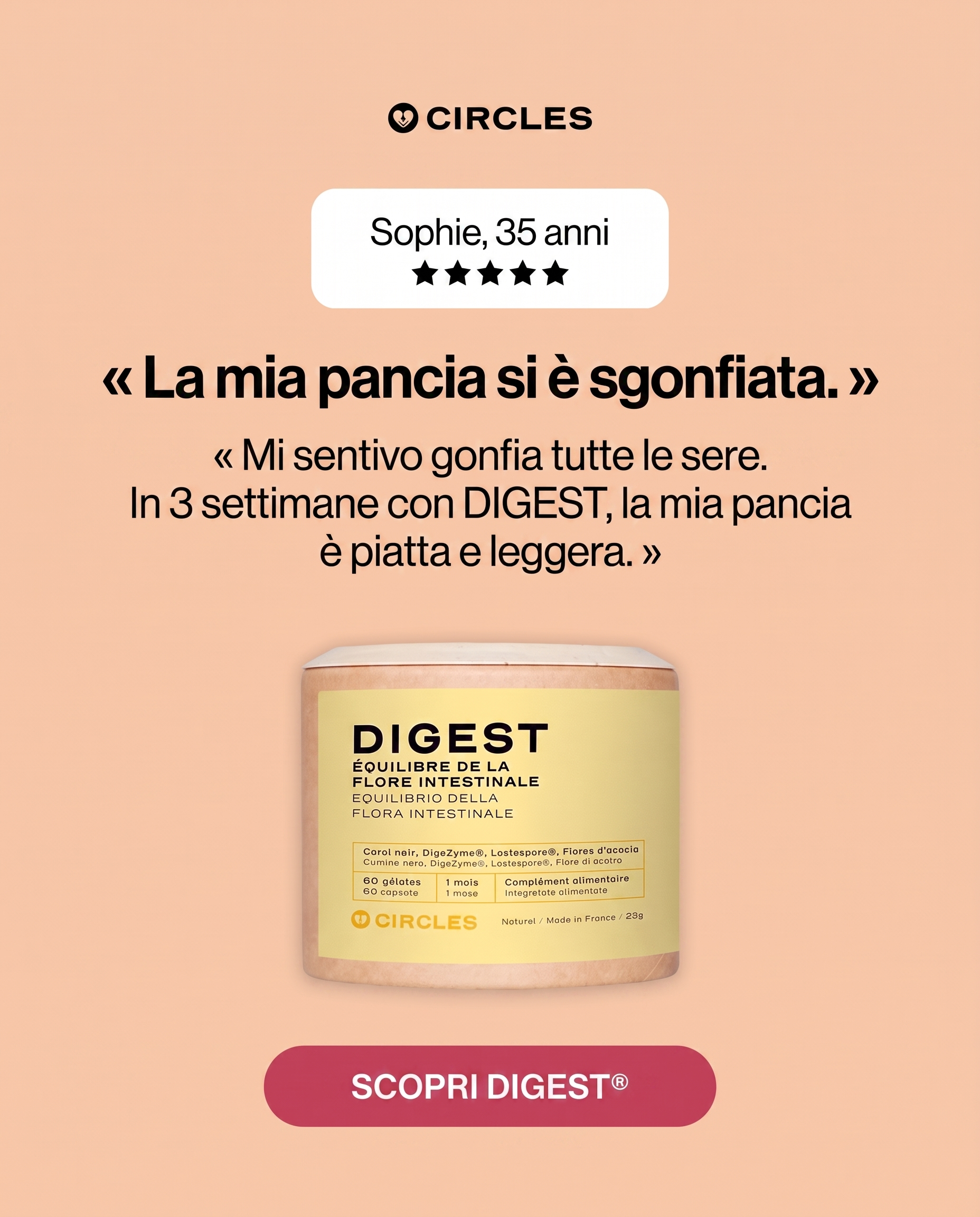 Circles Italia Facebook ad