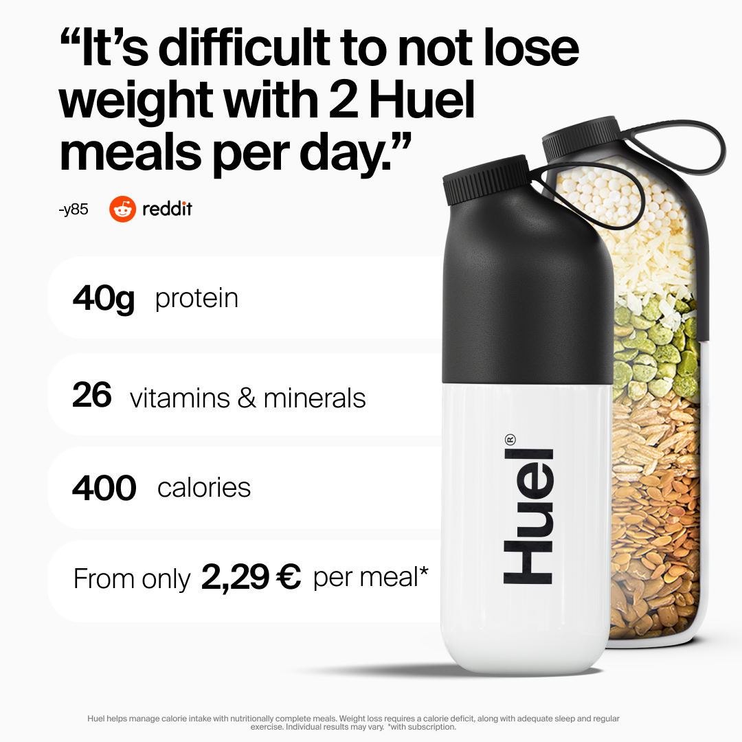 Huel Facebook ad