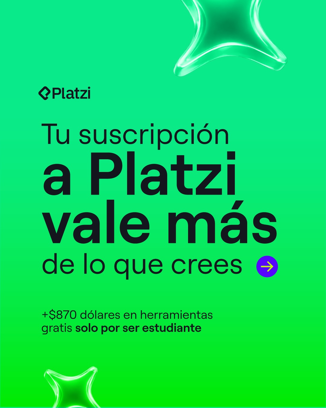 Platzi Facebook ad