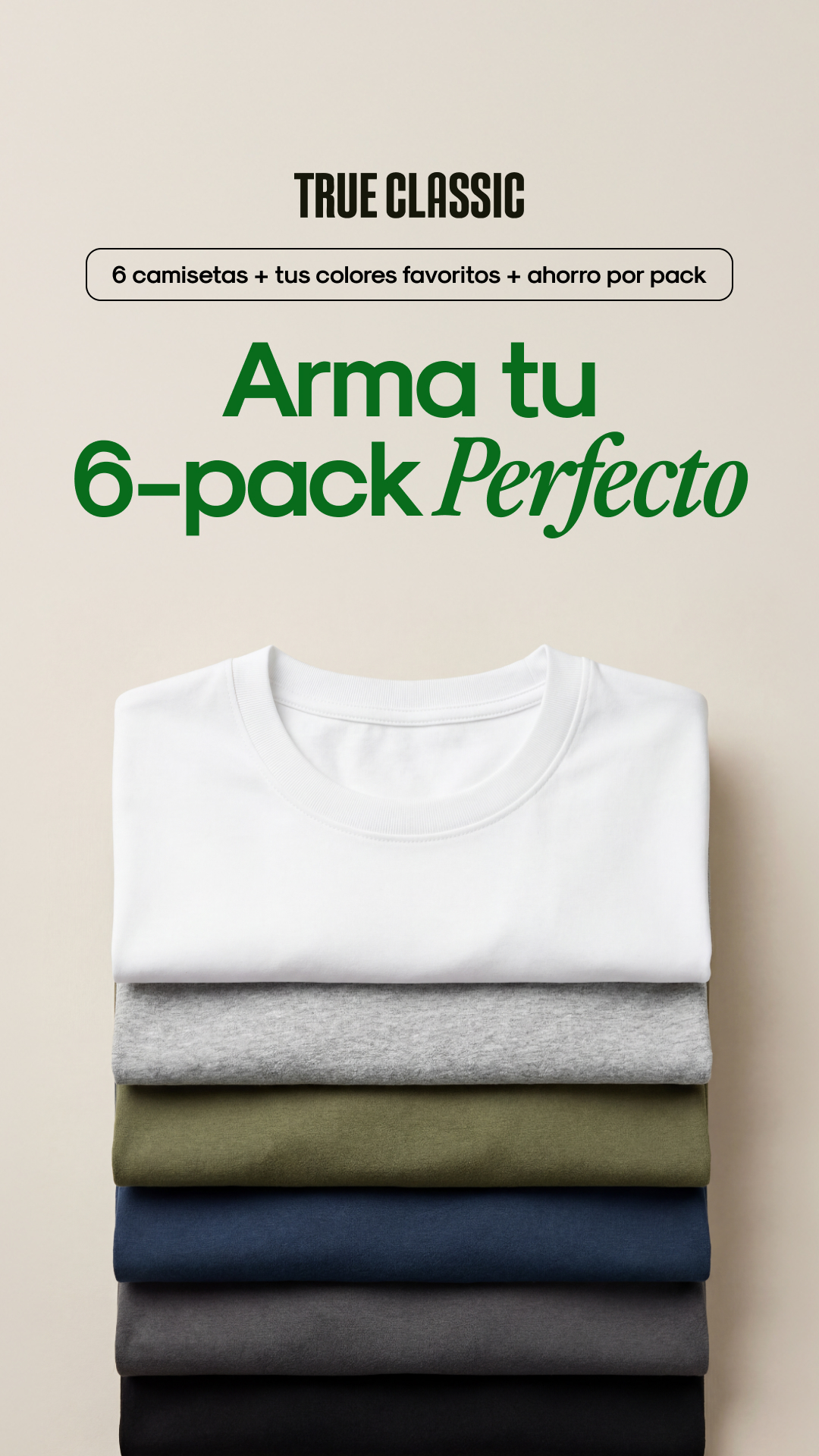 True Classic Facebook ad
