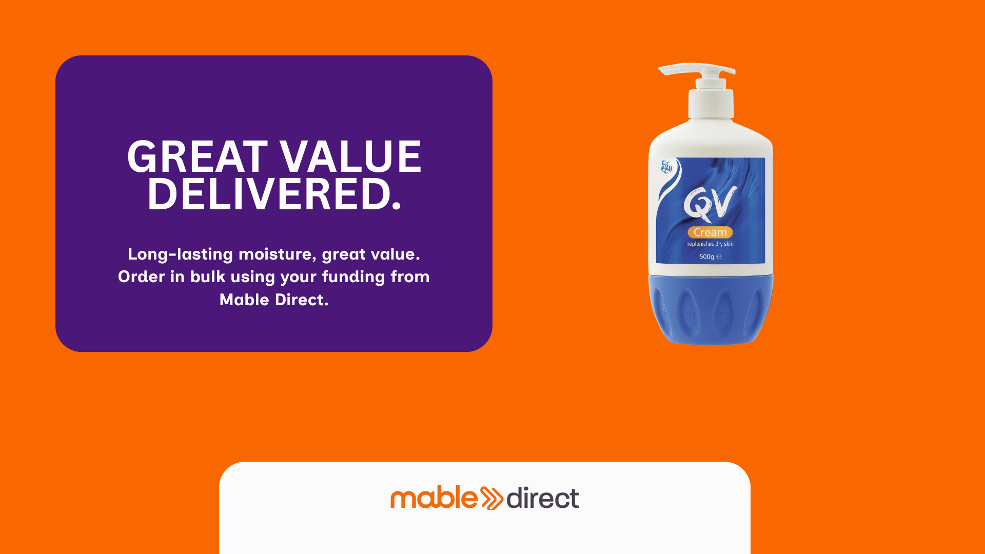 Mable Facebook ad