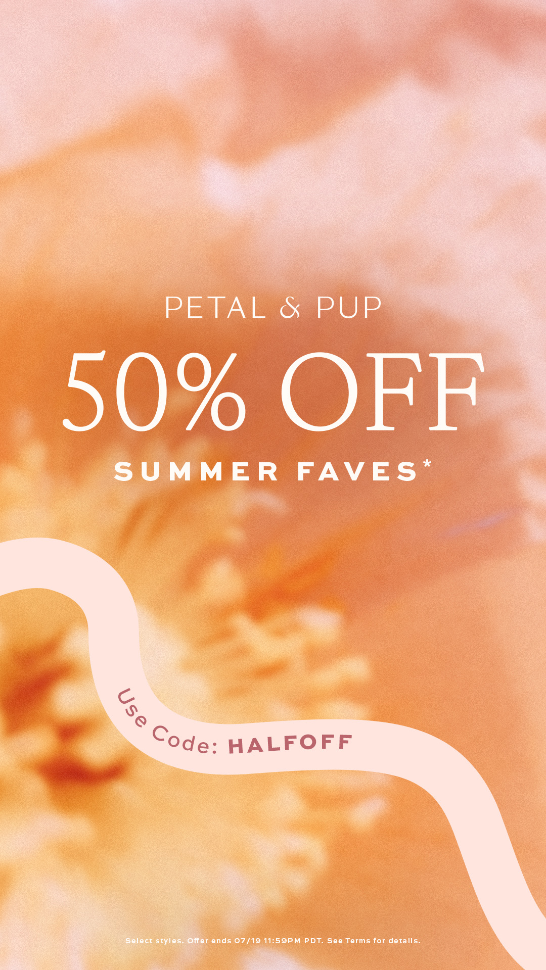 Petal & Pup Facebook ad