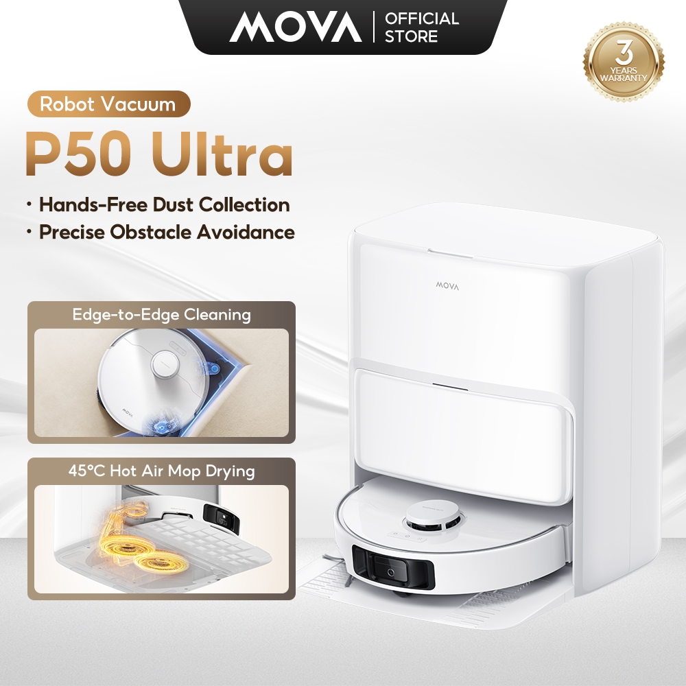 Mova philippines Facebook ad: MOVA P70 Pro Ultra Robot Vacuum 30,000Pa Powerful,Al…