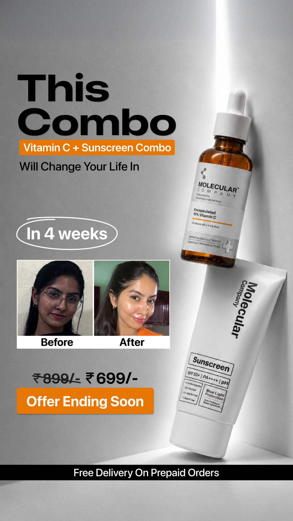 SkincarebyMolecular Facebook ad