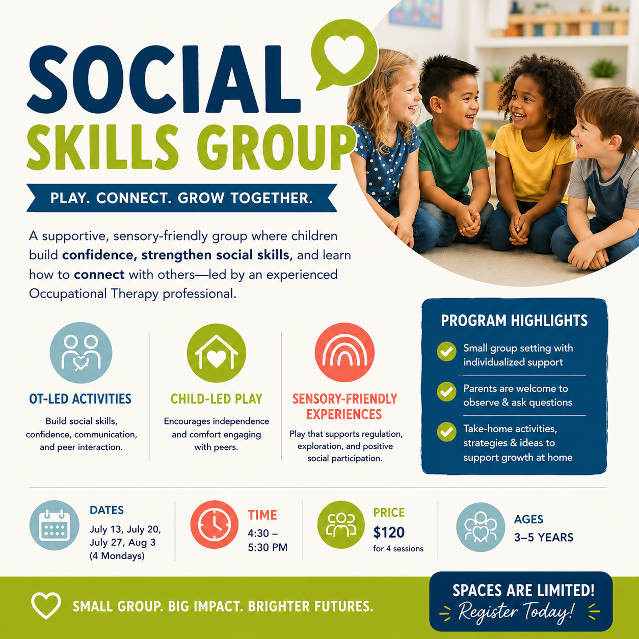 The Sensory Studio Facebook ad