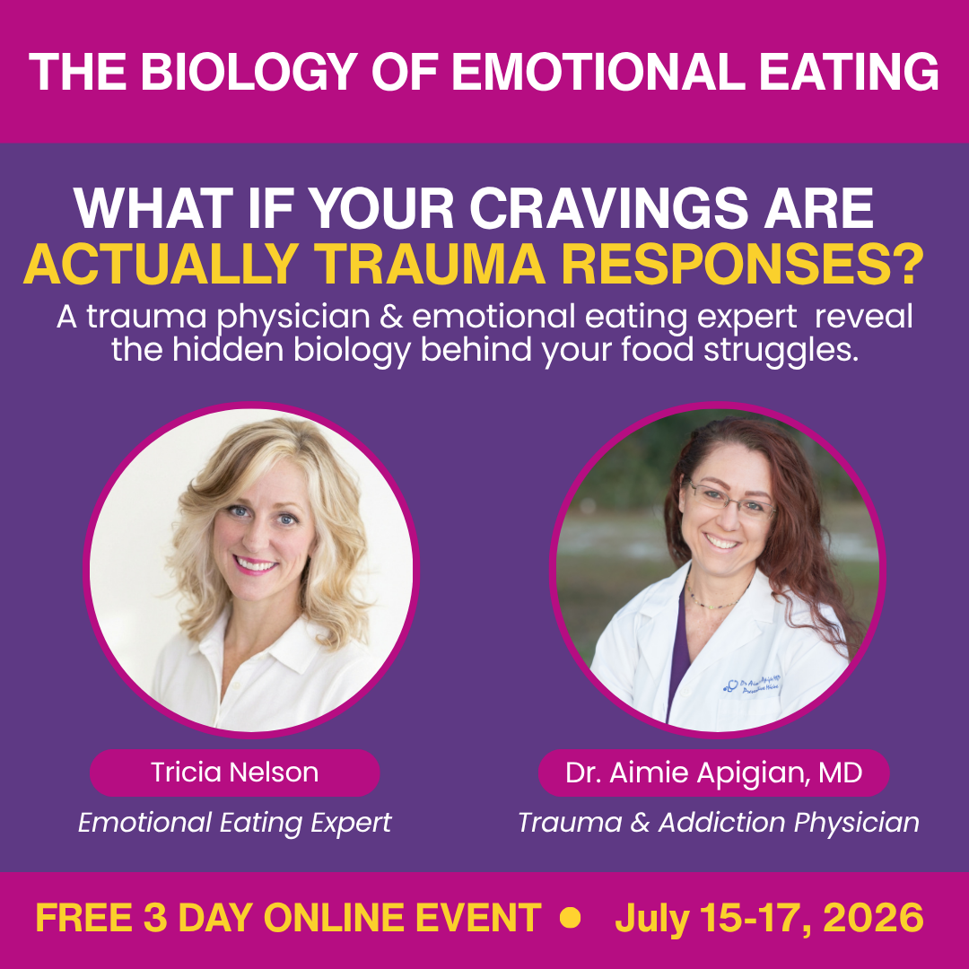 Trauma Healing Accelerated Facebook ad: What Your Food Cravings Are Actually Telling You