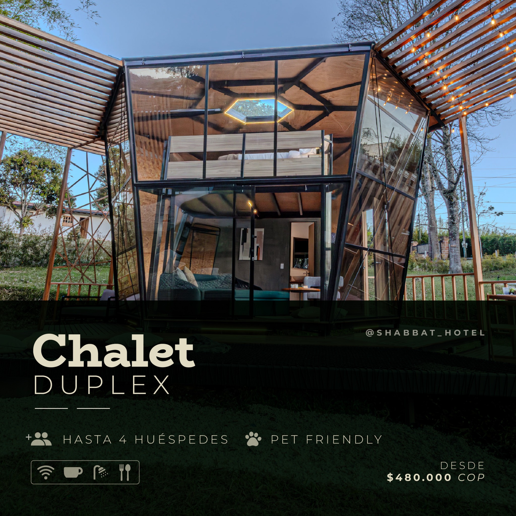 Shabbat Hotel Boutique Facebook ad