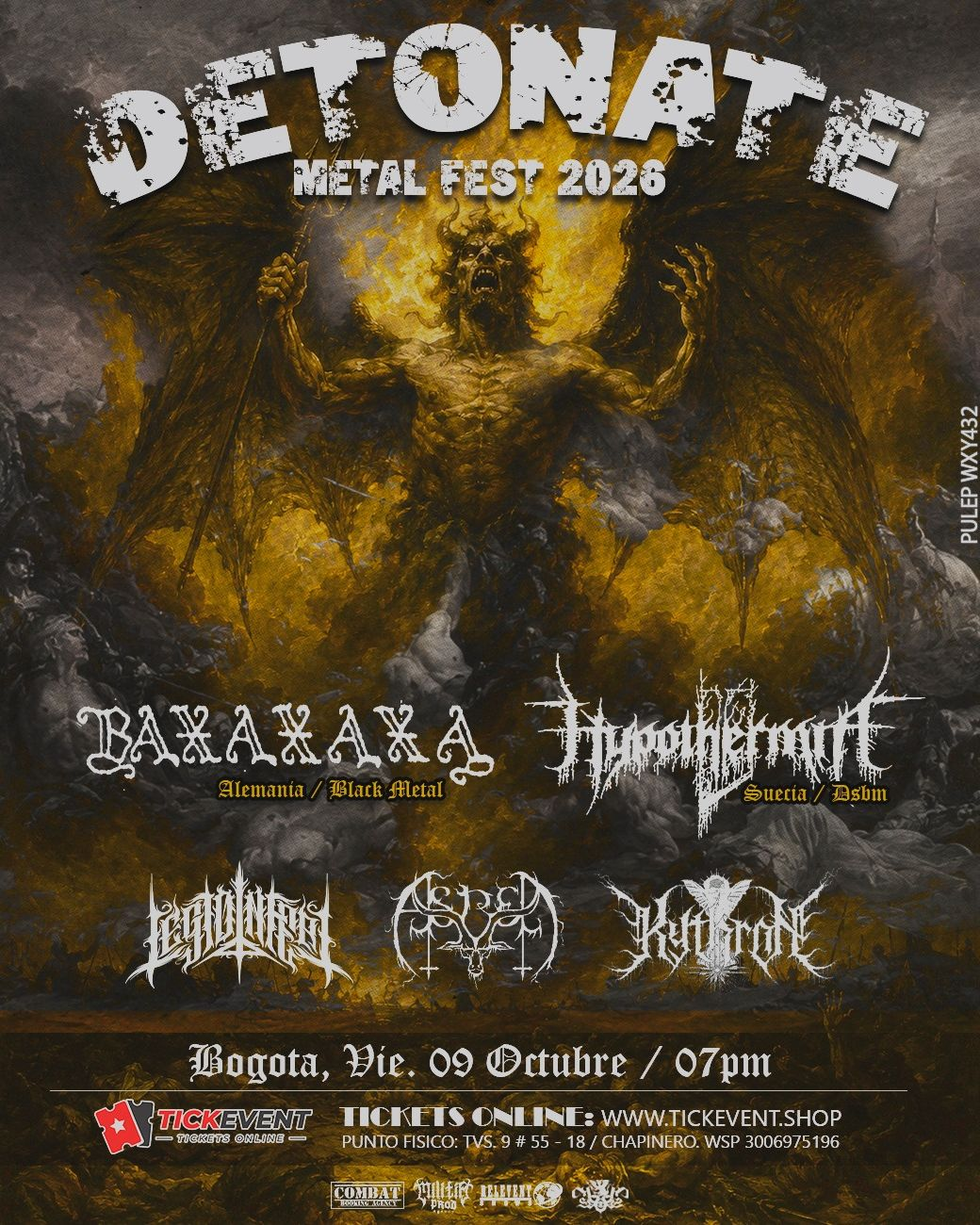 Relevent Shows Facebook ad: DETONATE METAL FEST, 4TA EDICIÓN