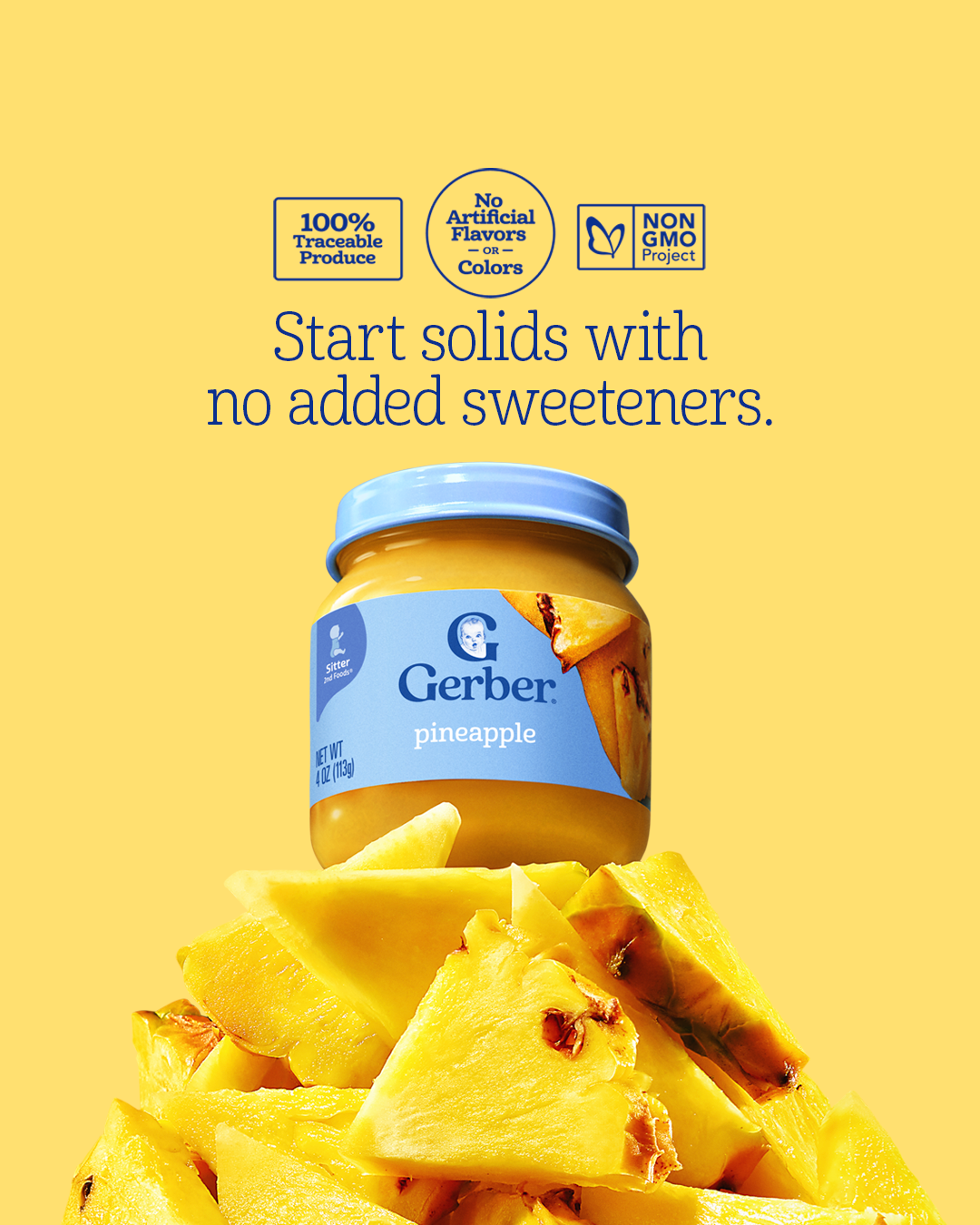 Gerber Facebook ad