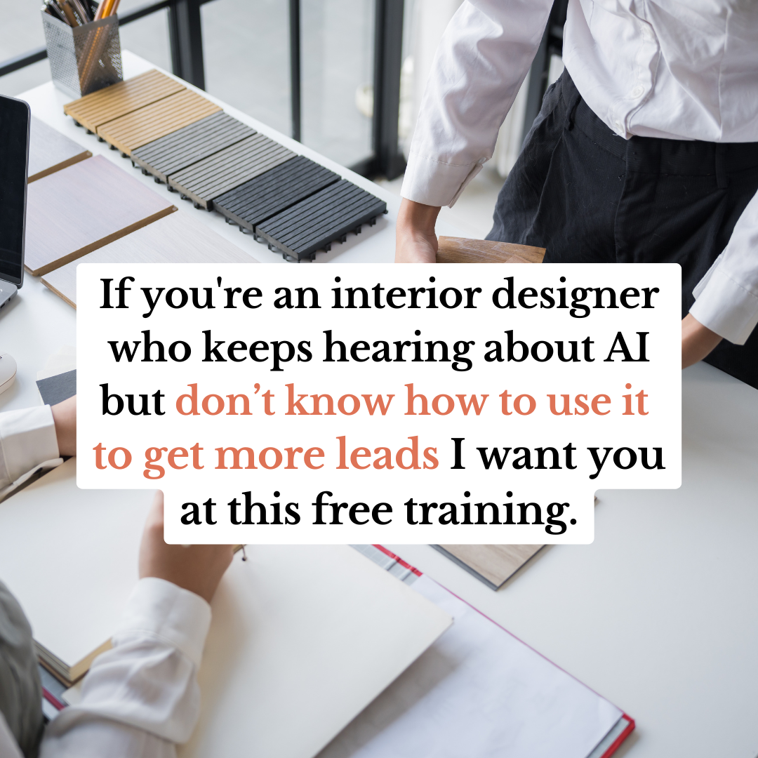 Salimah Mamdani Facebook ad: FREE Workshop for Interior Designers