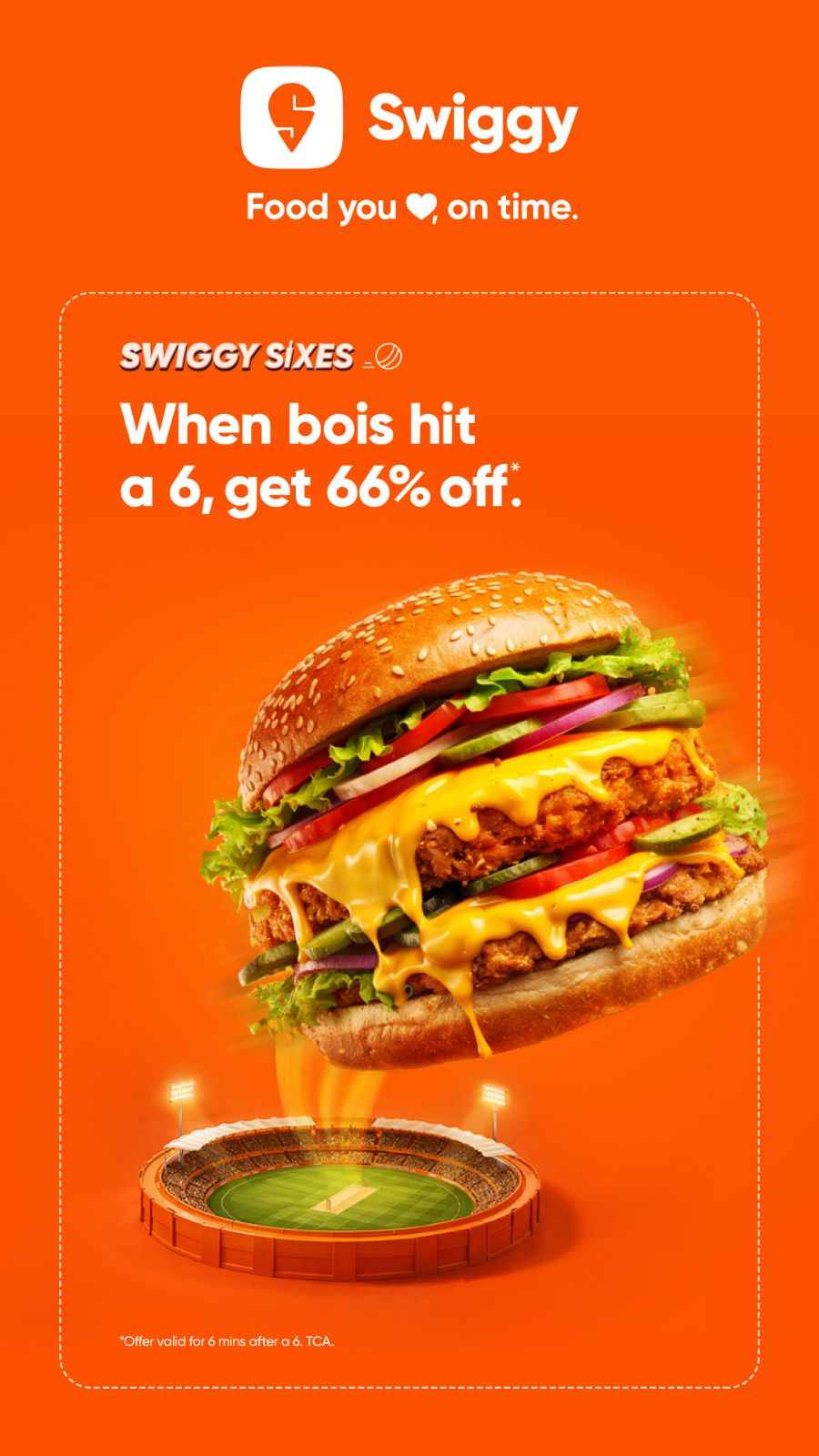 Swiggy Facebook ad