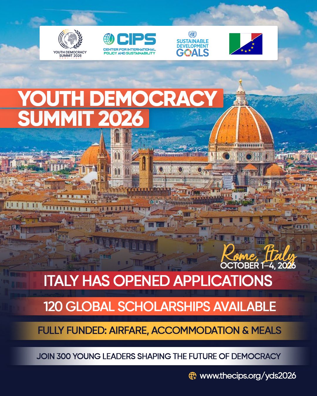 CIPS - Center for International Policy and Sustainability Facebook ad: ITALY IS CALLING