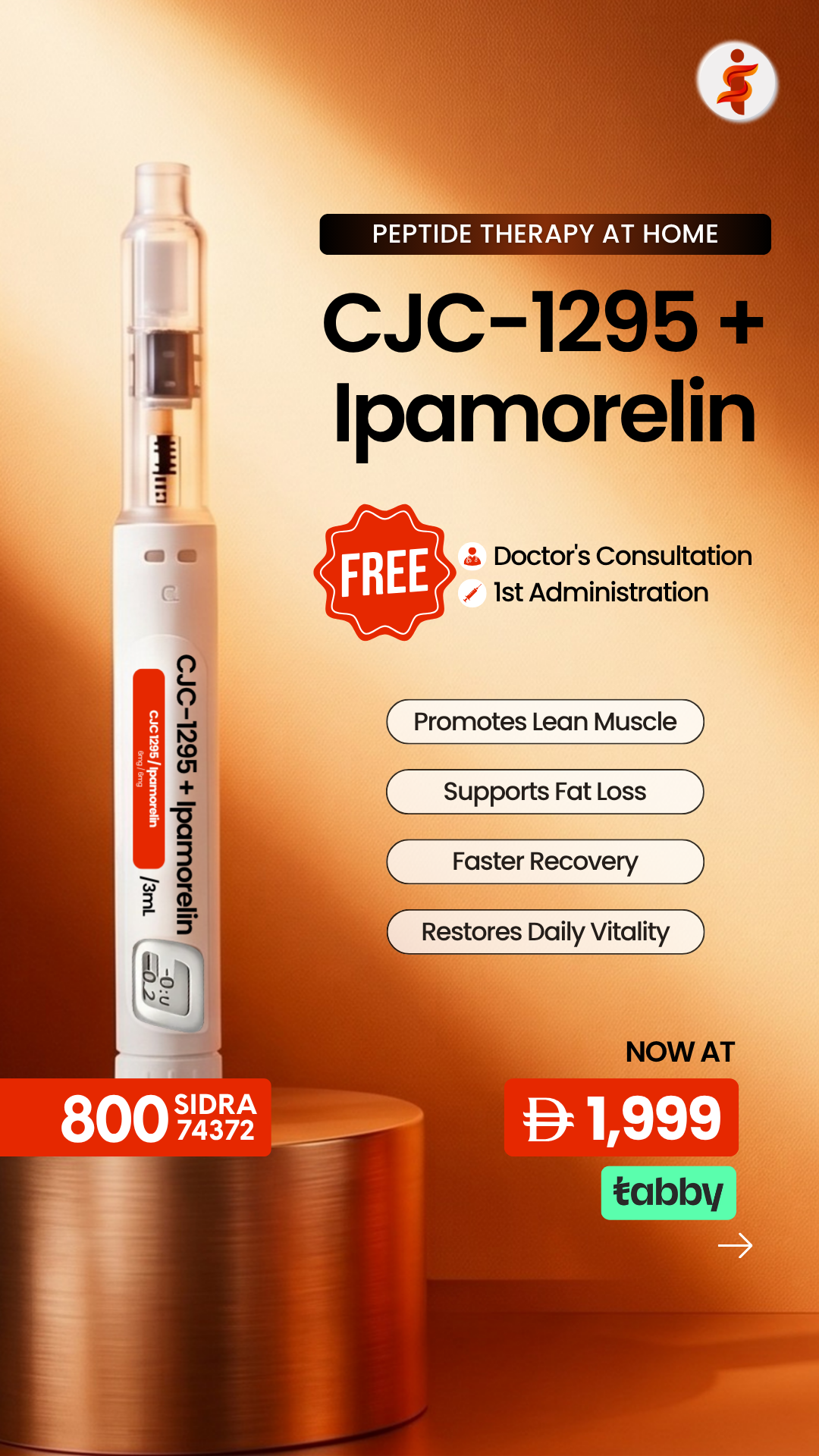 Sidra Healthcare Facebook ad