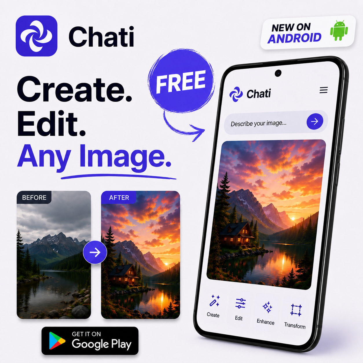 Chati Facebook ad