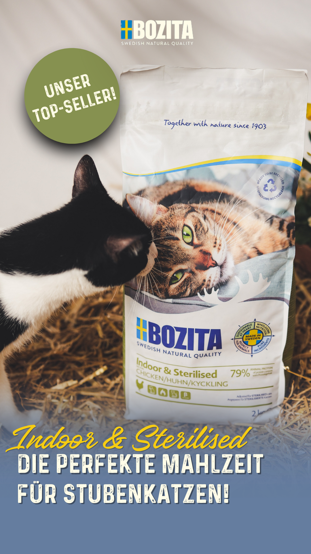 Bozita Deutschland Facebook ad