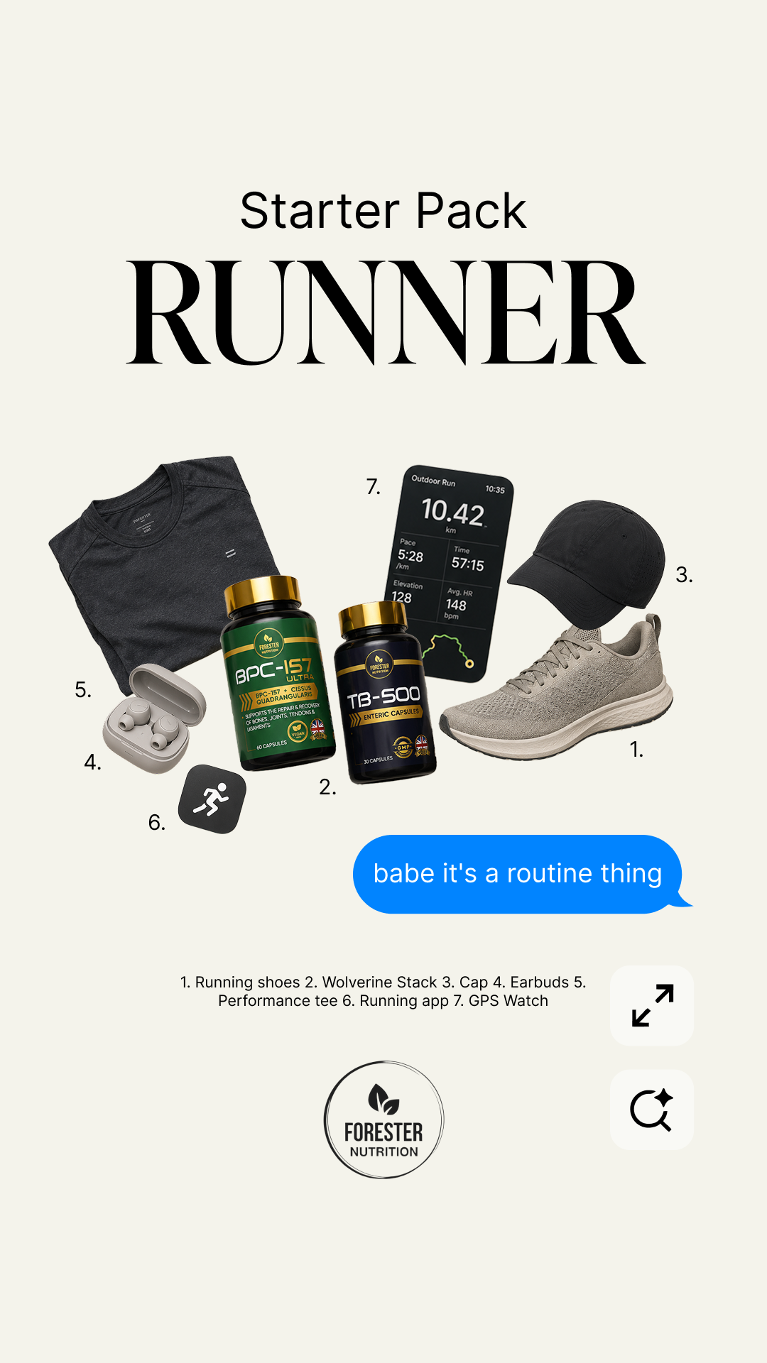 Forester's Nutrition Facebook ad from Jul 9, 2026