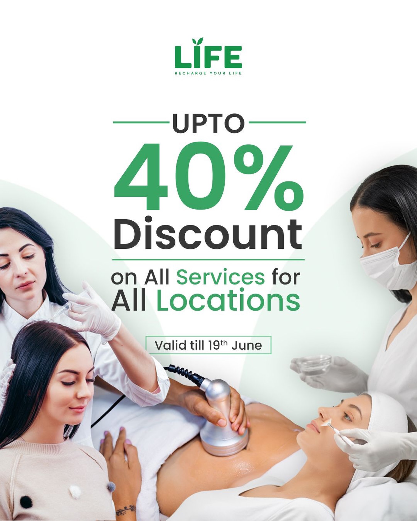 Life Slimming and Cosmetic Clinic Facebook ad
