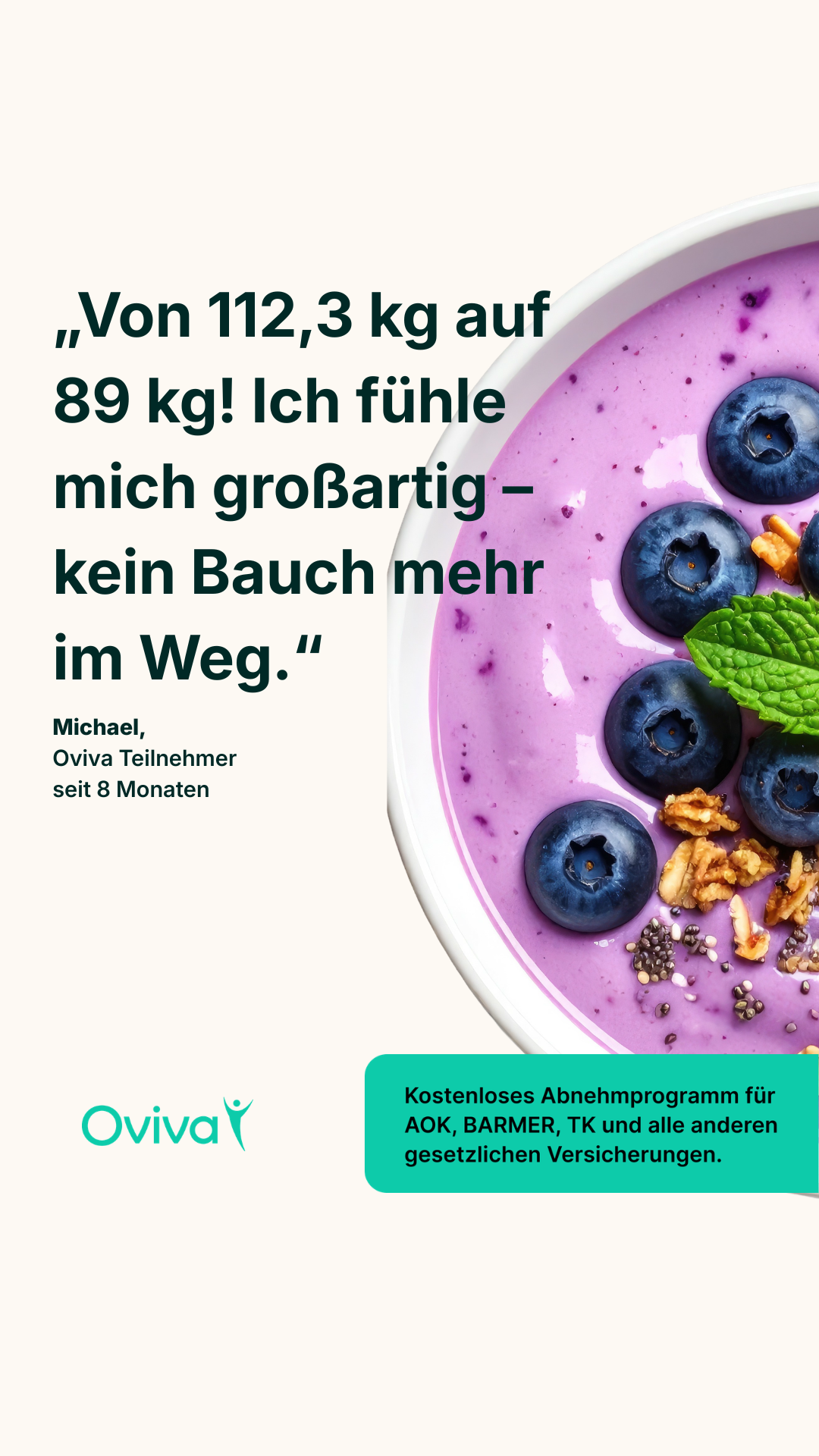 Oviva Deutschland Facebook ad