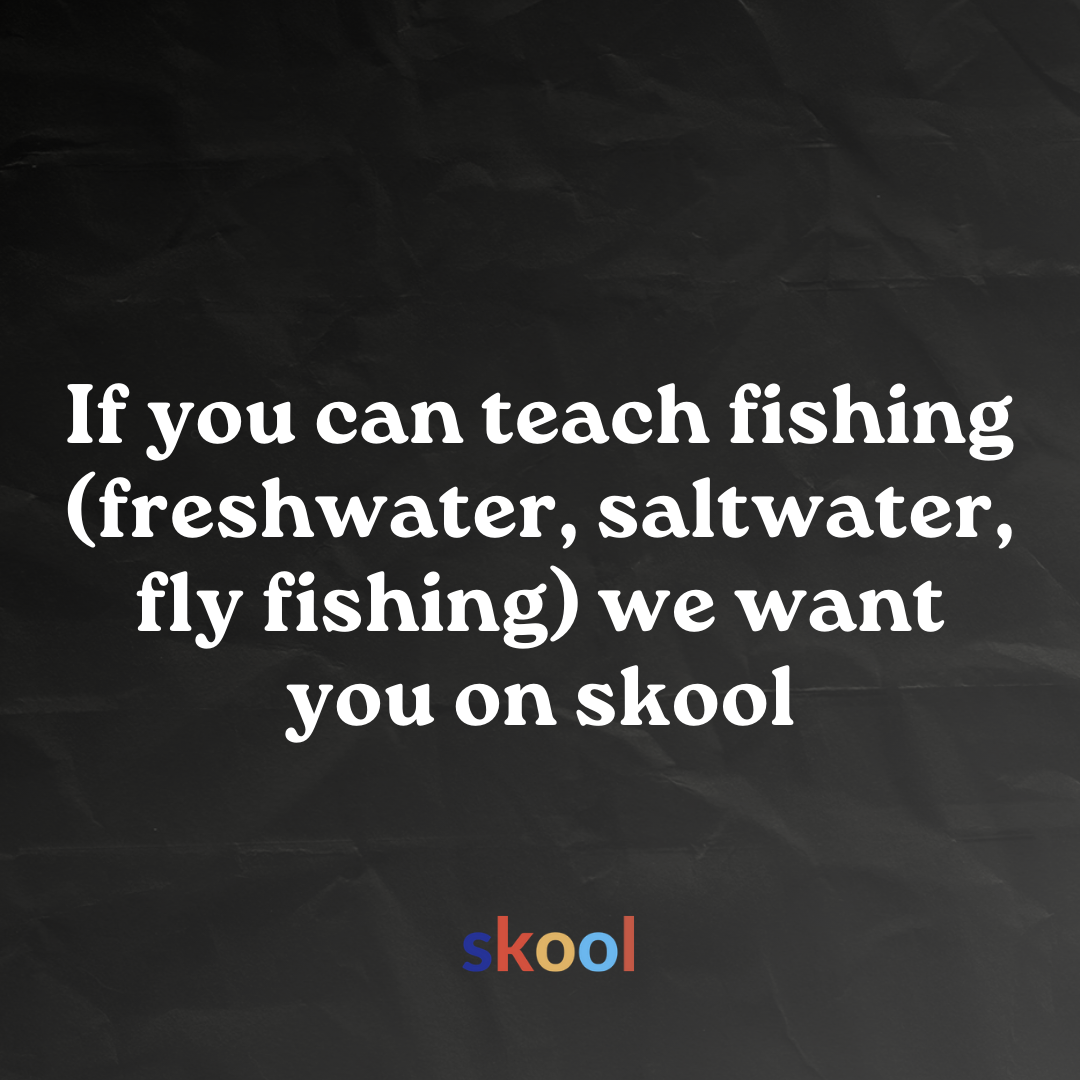 Skool Facebook ad
