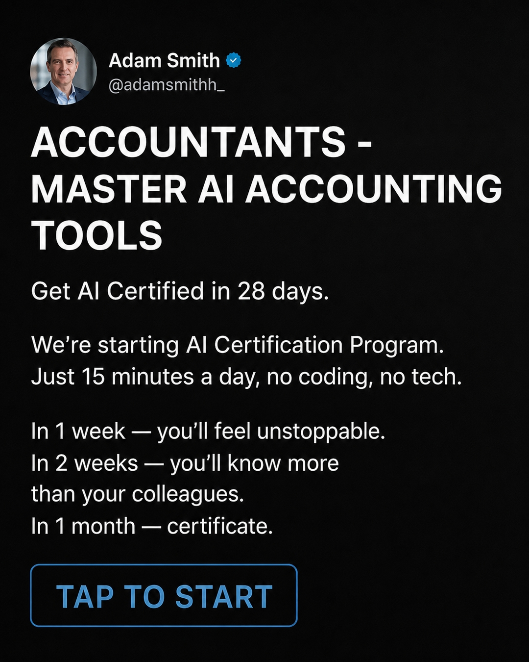 AI Simplified Facebook ad