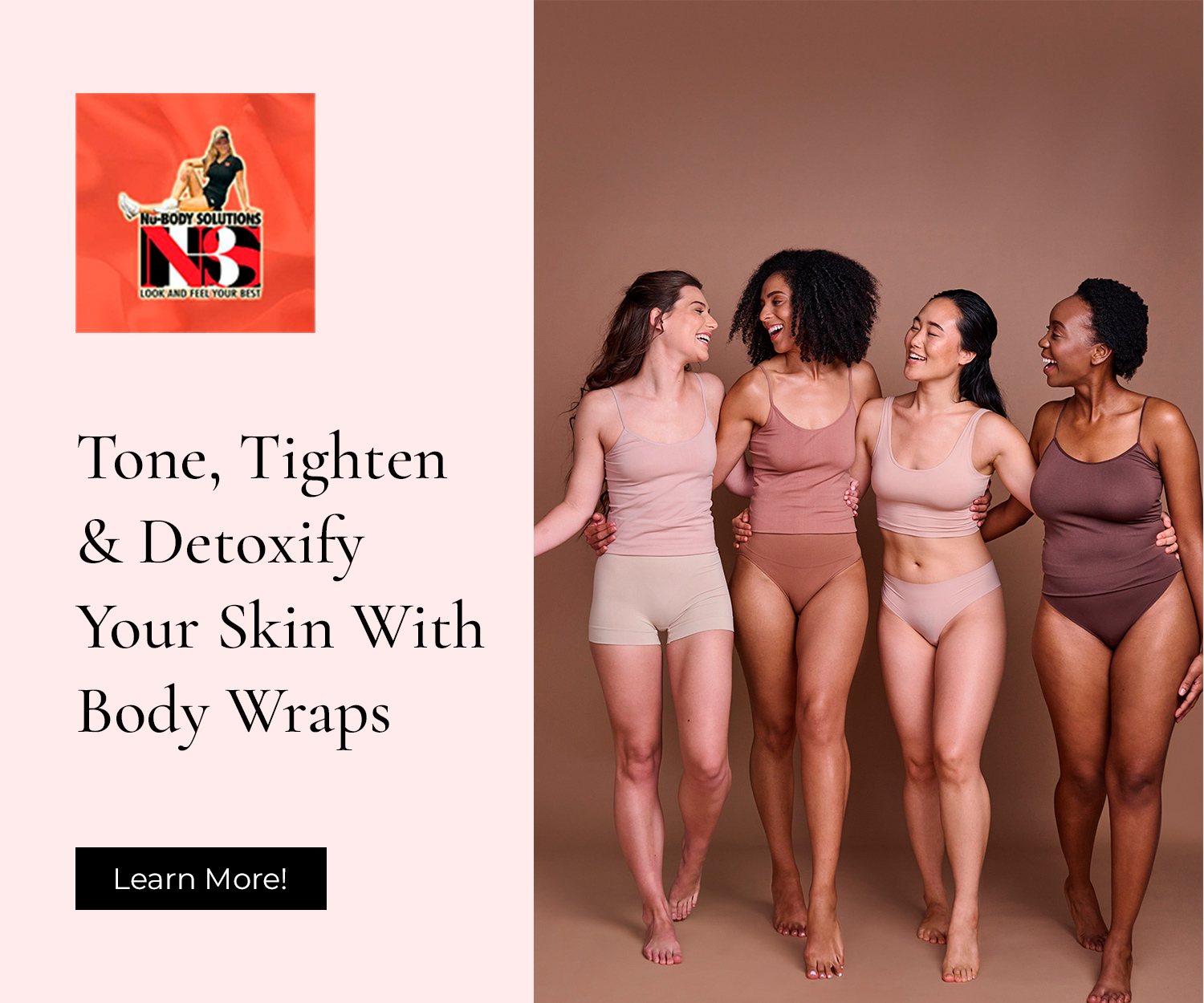 Nu Body Solutions Facebook ad: Your Body Transformation Starts Here